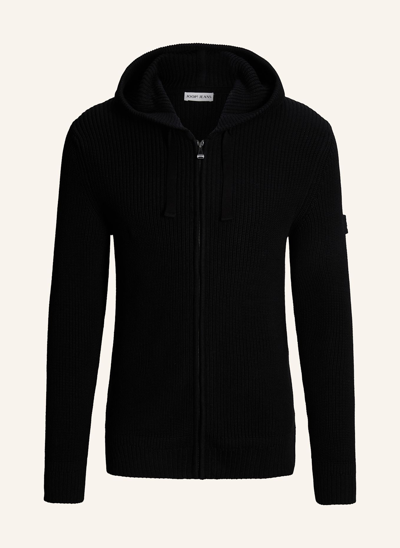 JOOP! JEANS Strickjacke: SCHWARZ