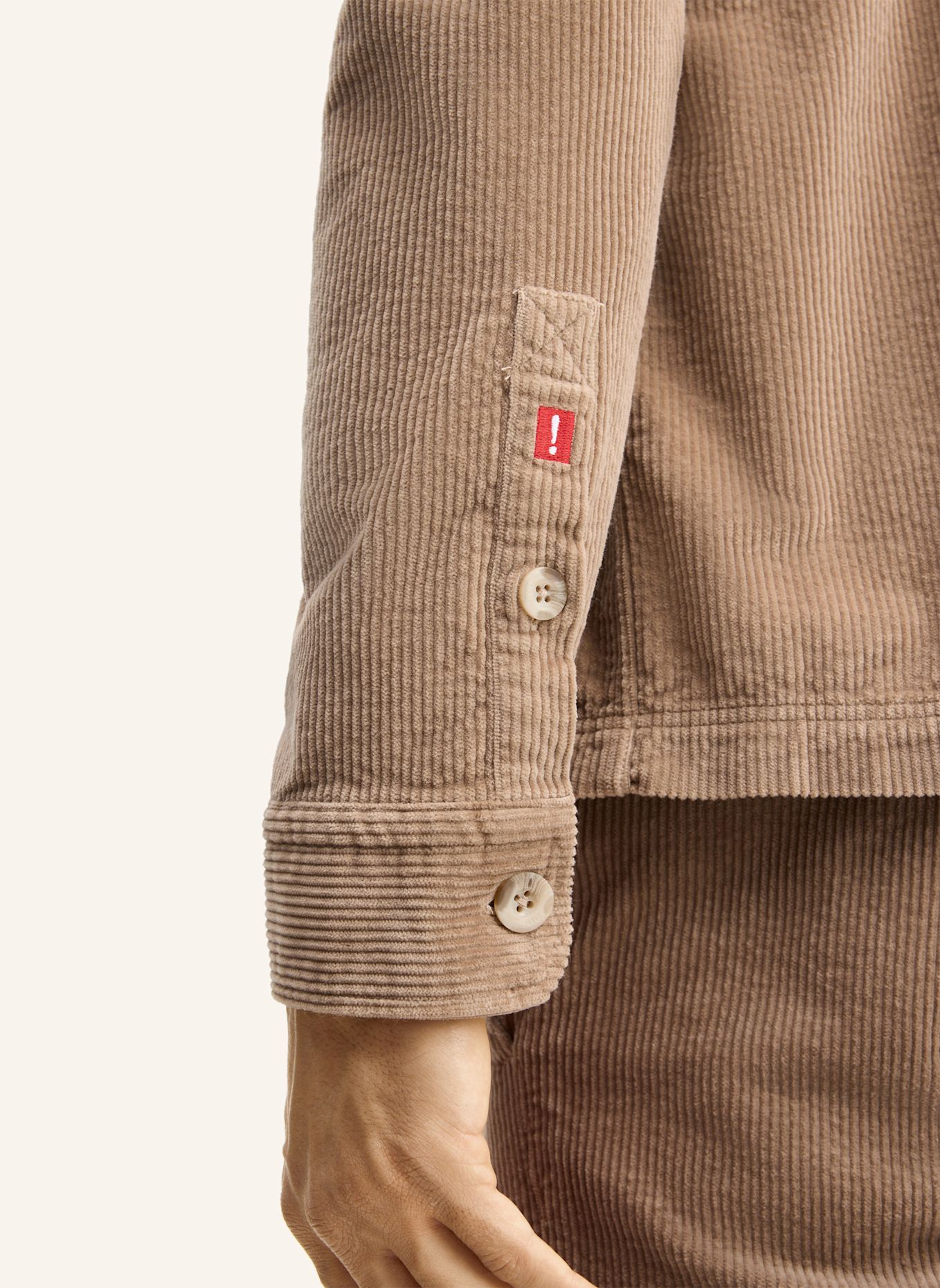 JOOP! JEANS Cord-Overshirt HARVI: BRAUN