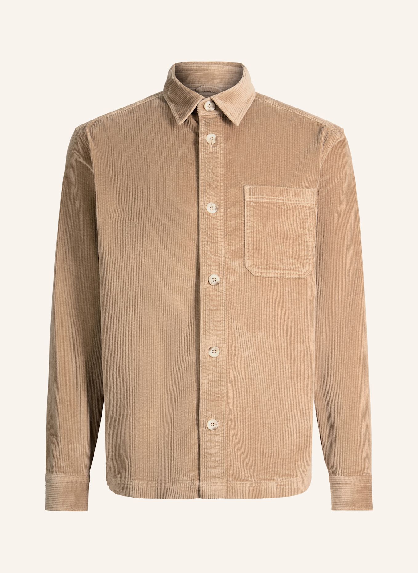 JOOP! JEANS Cord-Overshirt HARVI: BRAUN