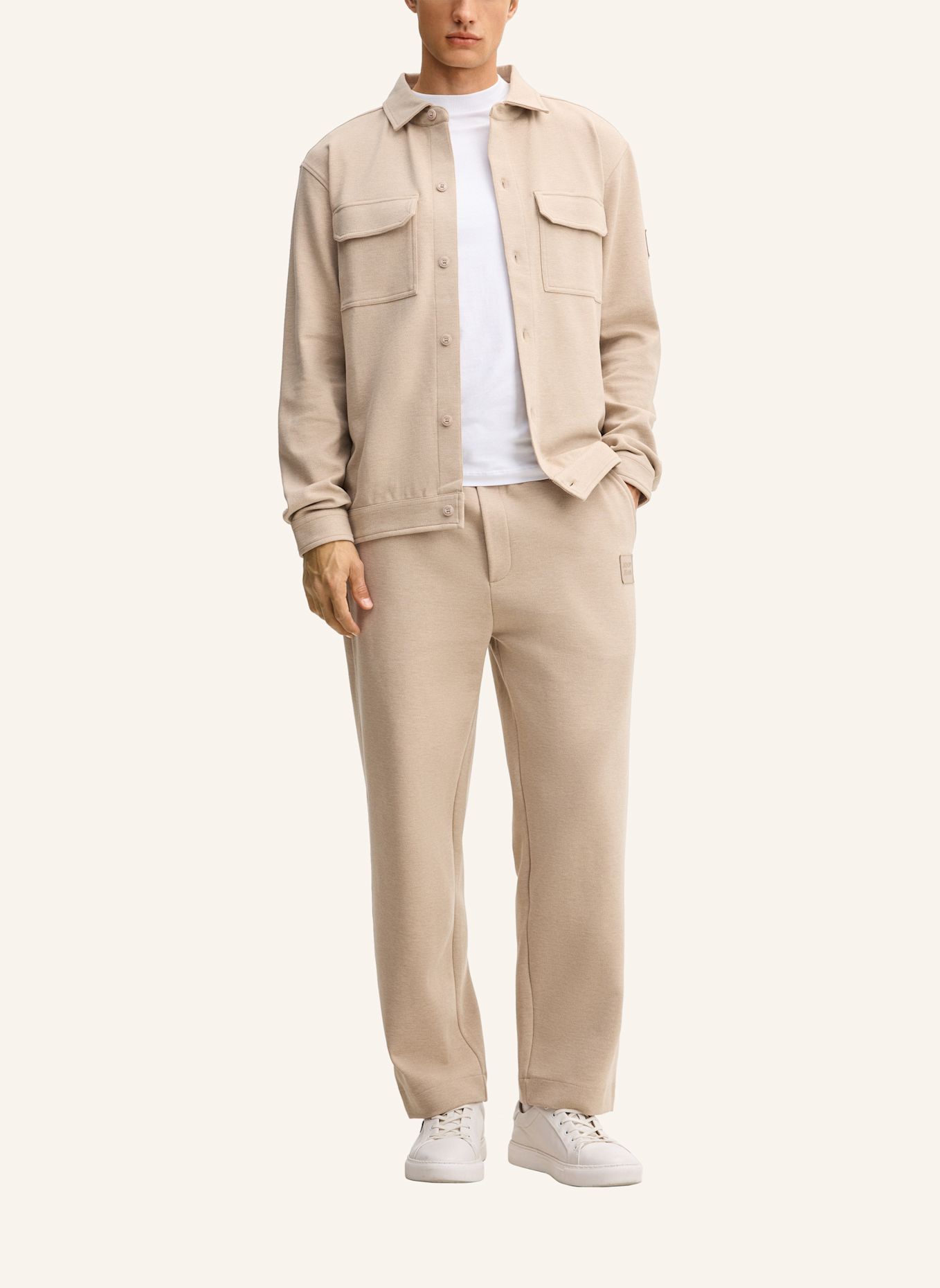 JOOP! JEANS Sweathose Regular Fit: BEIGE