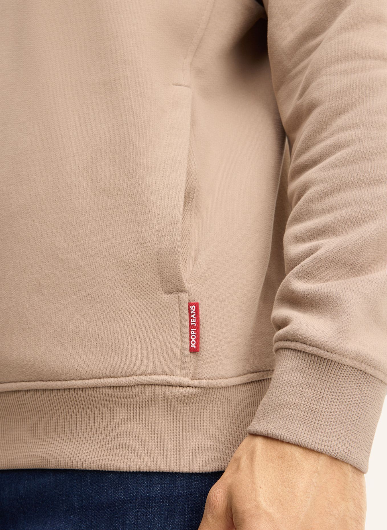 JOOP! JEANS Sweatshirt: BEIGE