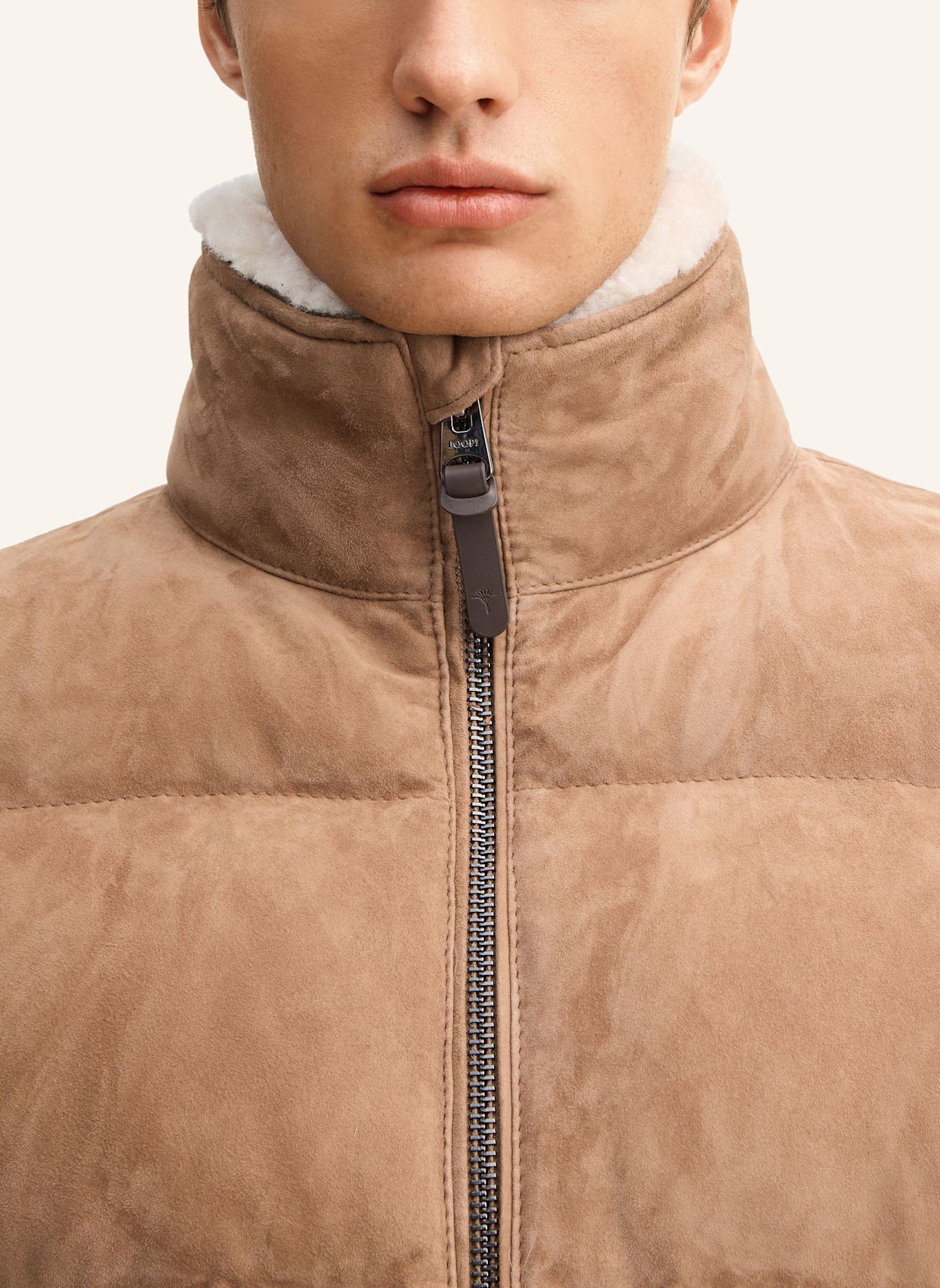 JOOP! Lederjacke: BEIGE