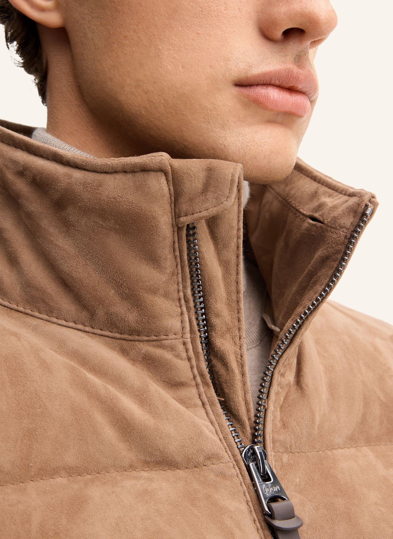 JOOP! Lederjacke: BEIGE