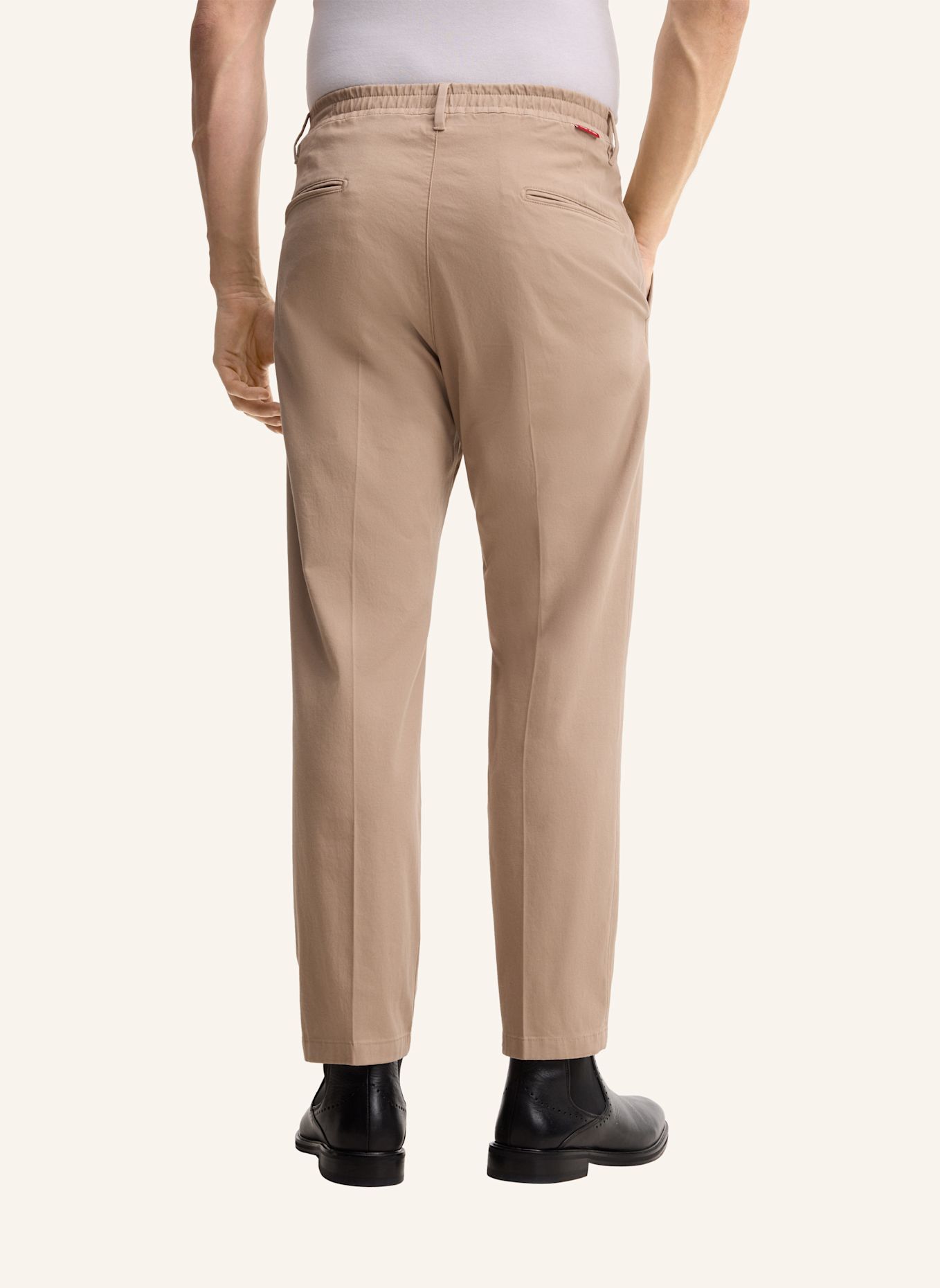 JOOP! JEANS Bundfaltenhose DE Loose Fit: BEIGE