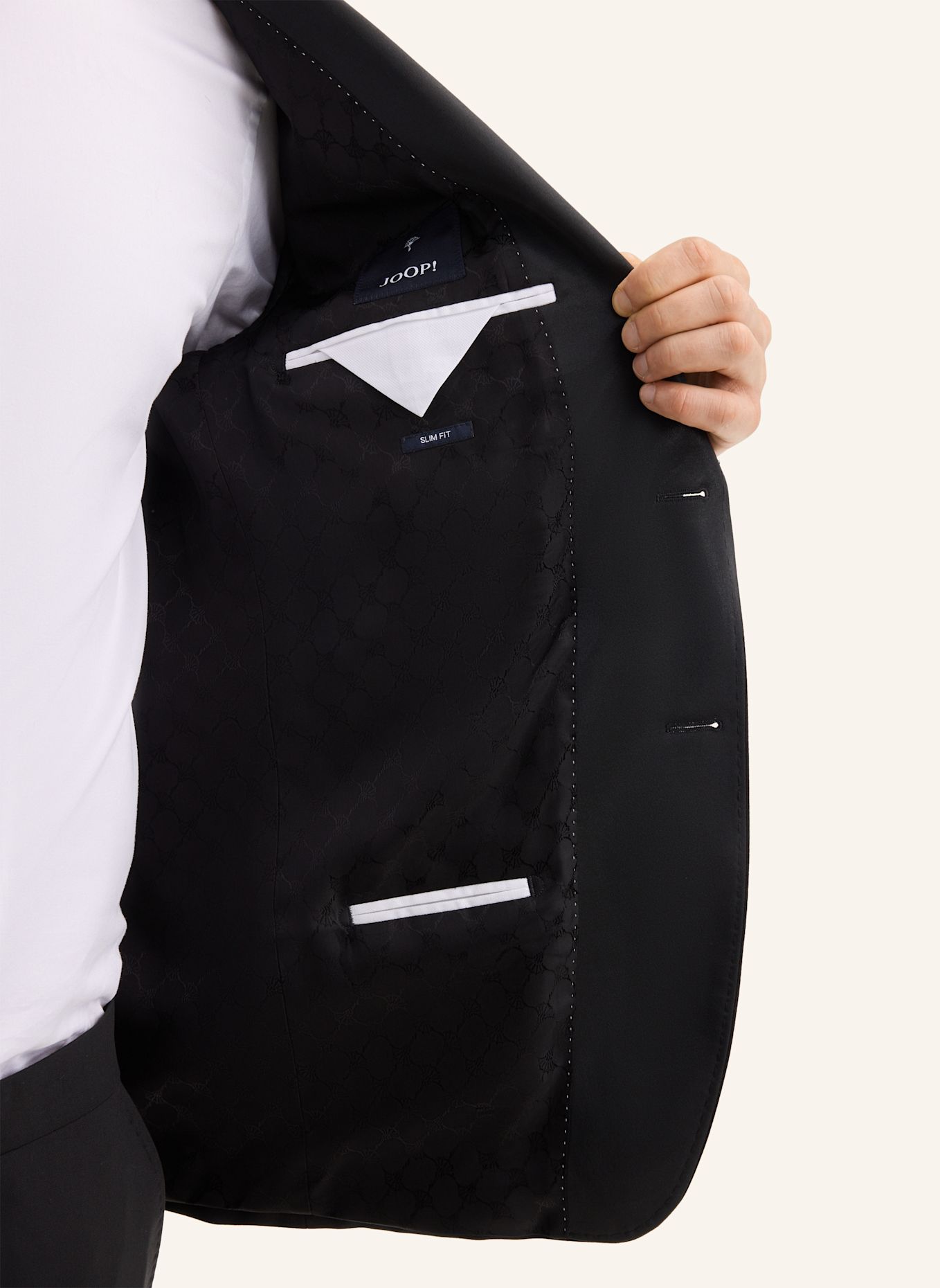 JOOP! Baukasten Sakko Slim Fit: SCHWARZ