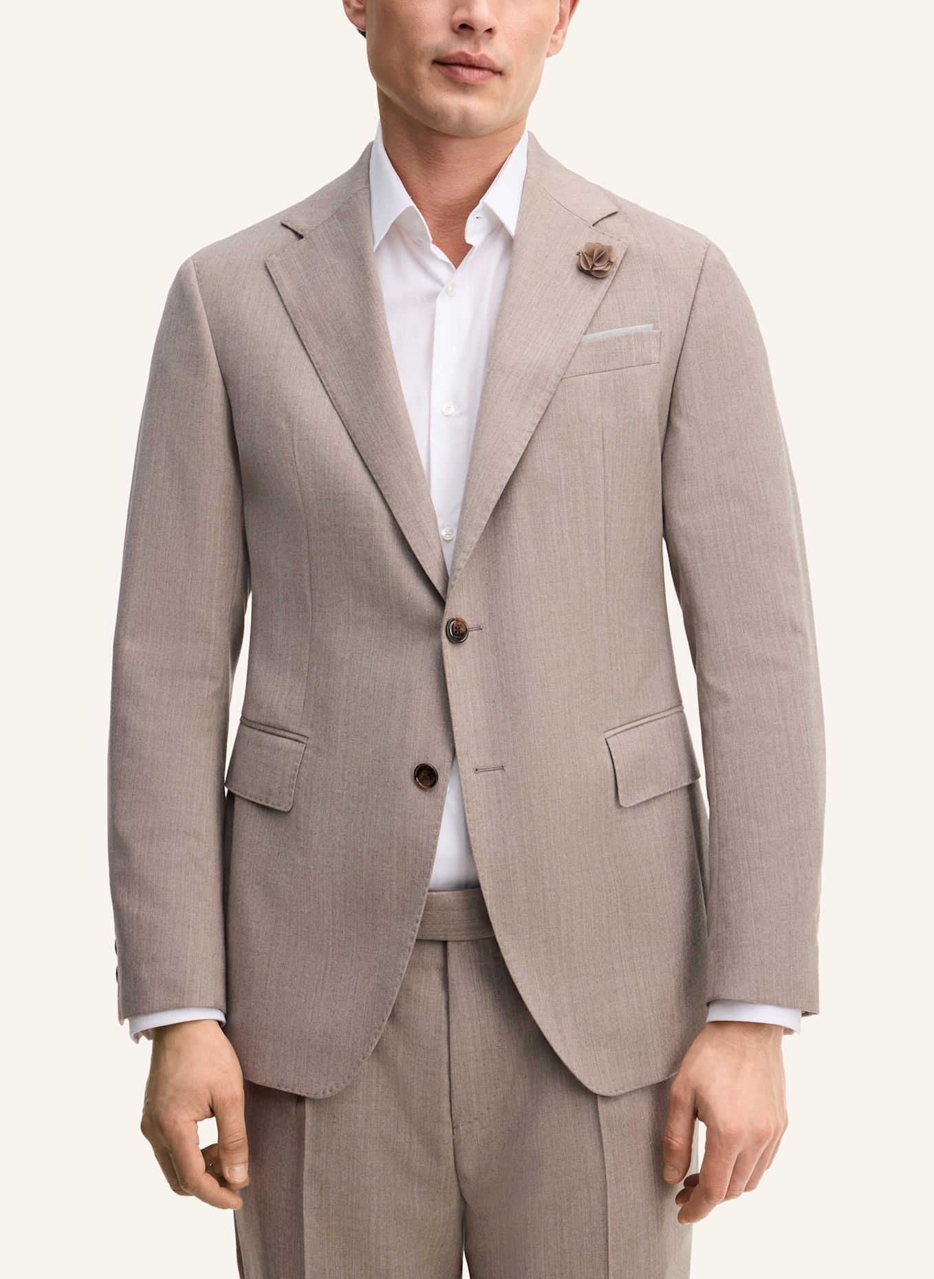 JOOP! Baukasten-Sakko Slim Fit: BEIGE