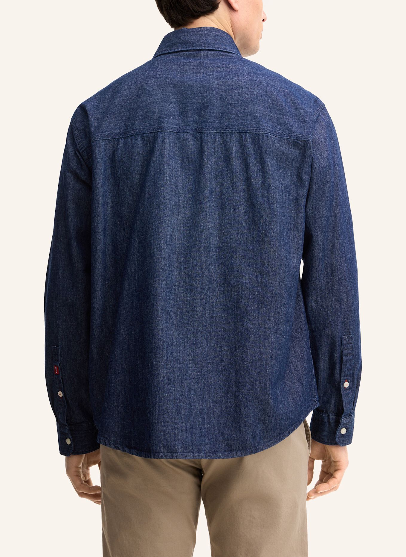 JOOP! JEANS Jeanshemd Regular Fit: DUNKELBLAU