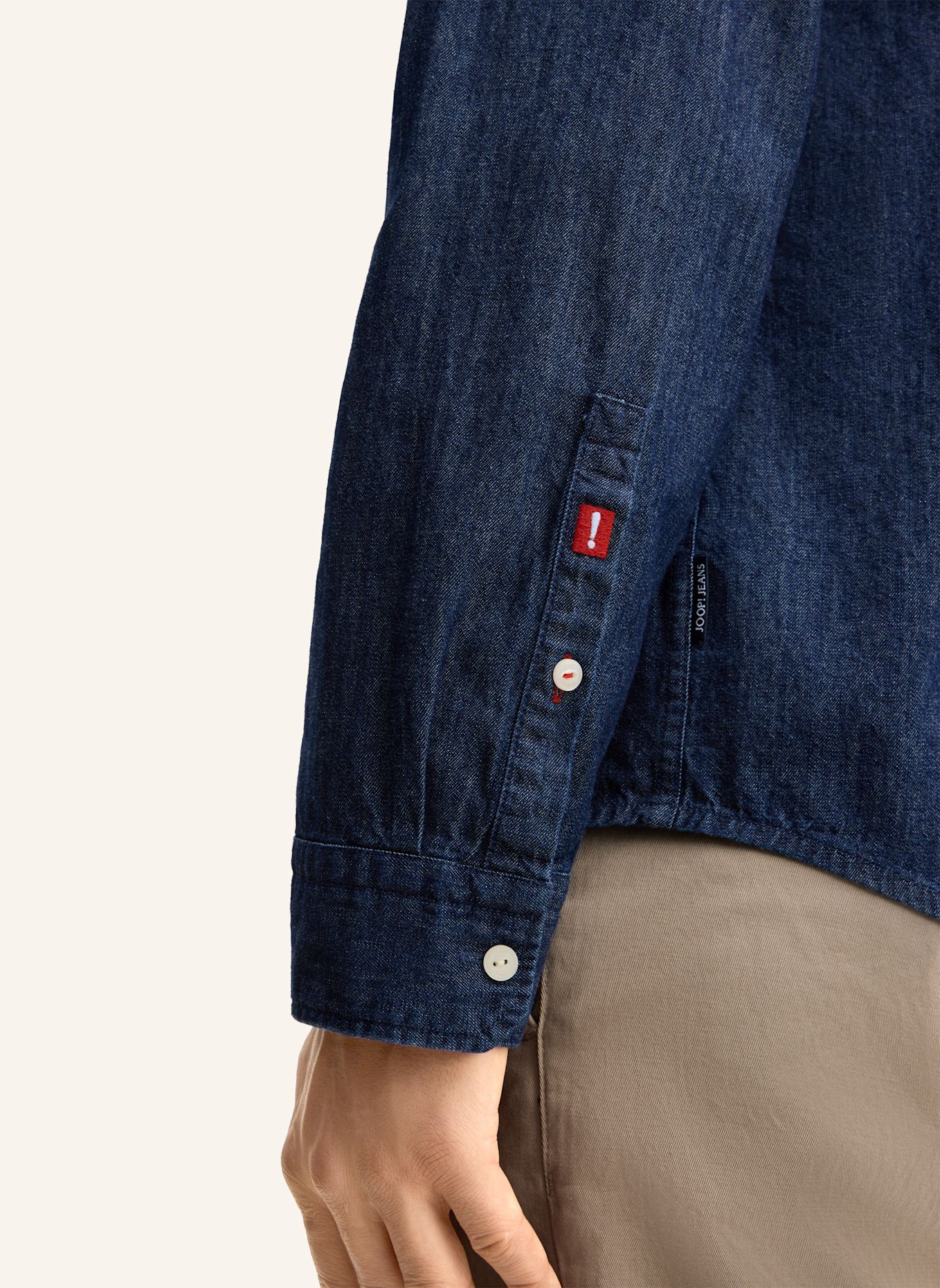 JOOP! JEANS Jeanshemd Regular Fit: DUNKELBLAU