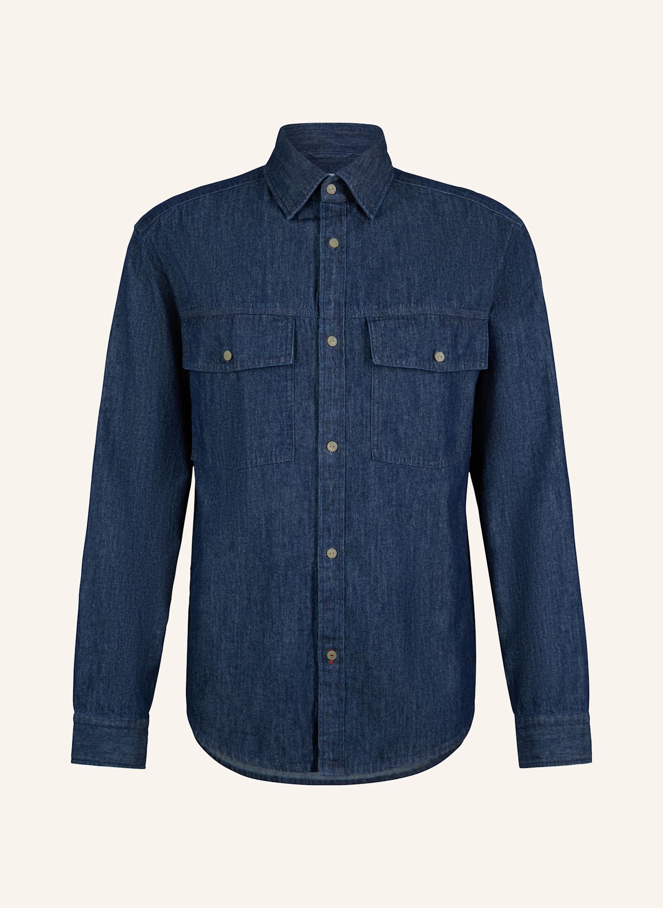 JOOP! JEANS Jeanshemd Regular Fit: DUNKELBLAU