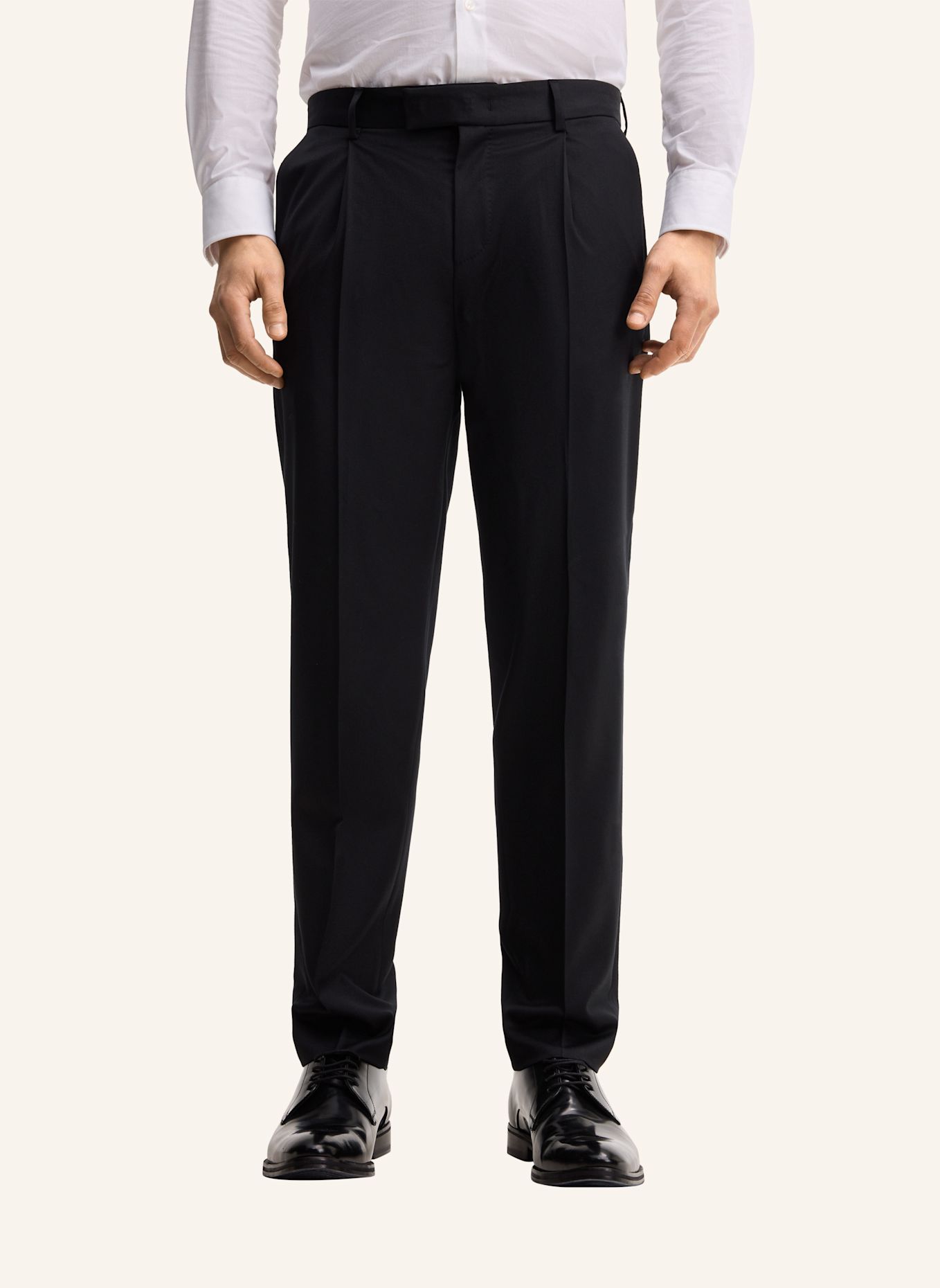 JOOP! Anzughose Regular Fit: SCHWARZ