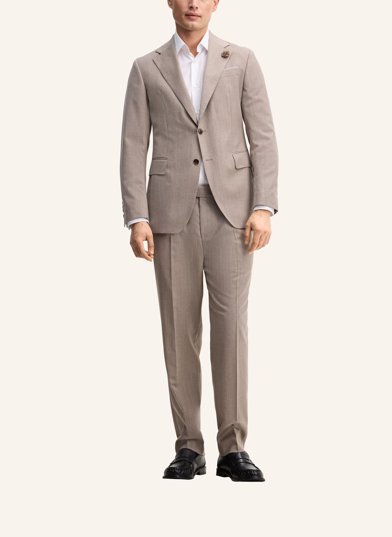 JOOP! Anzughose Regular Fit: BEIGE