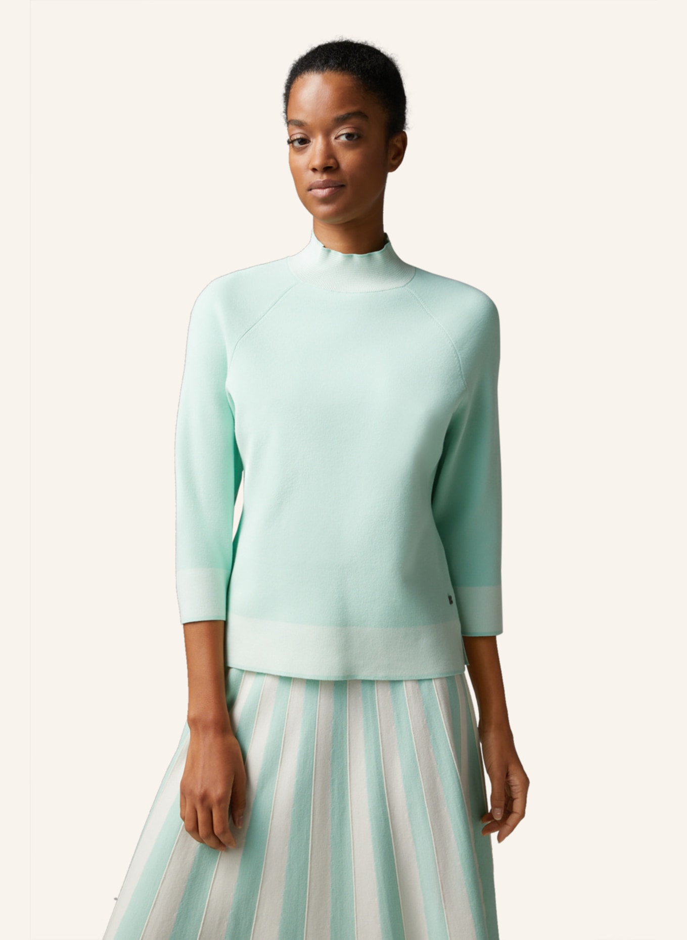 BOGNER Pullover MAGDA, Farbe: MINT/ WEISS (Bild 5)