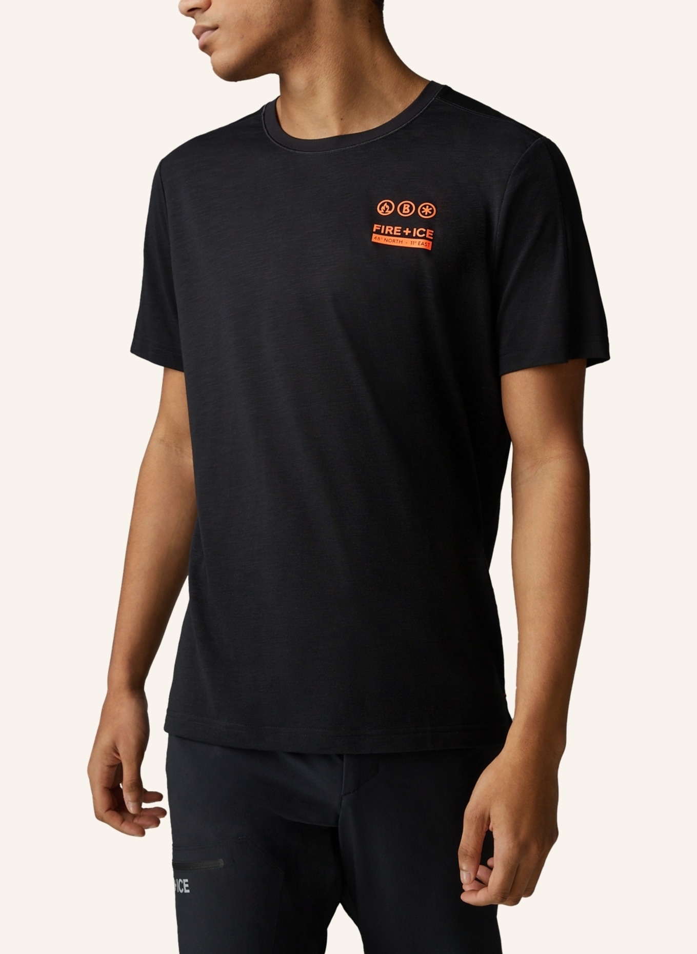 FIRE+ICE T-Shirt TARIK, Farbe: SCHWARZ (Bild 5)
