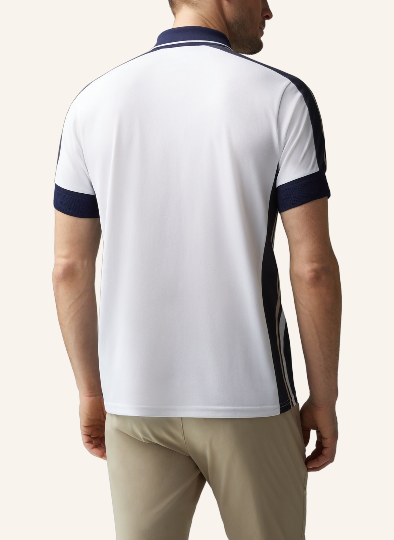 BOGNER Polo-Shirt CLAUDIUS, Farbe: WEISS/ BLAU (Bild 3)