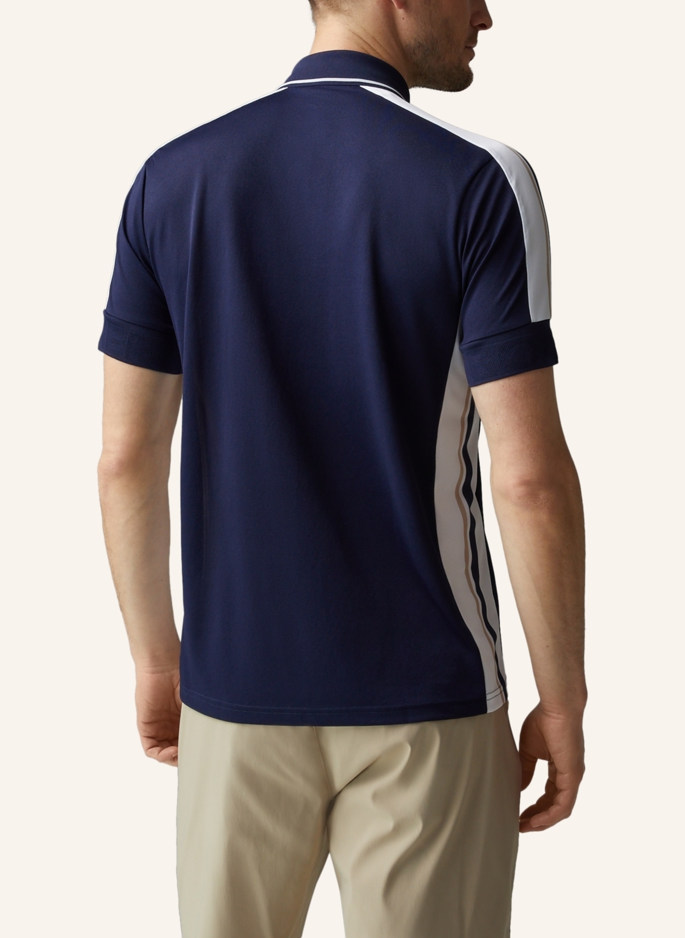 BOGNER Polo-Shirt CLAUDIUS, Farbe: DUNKELBLAU/ WEISS (Bild 3)