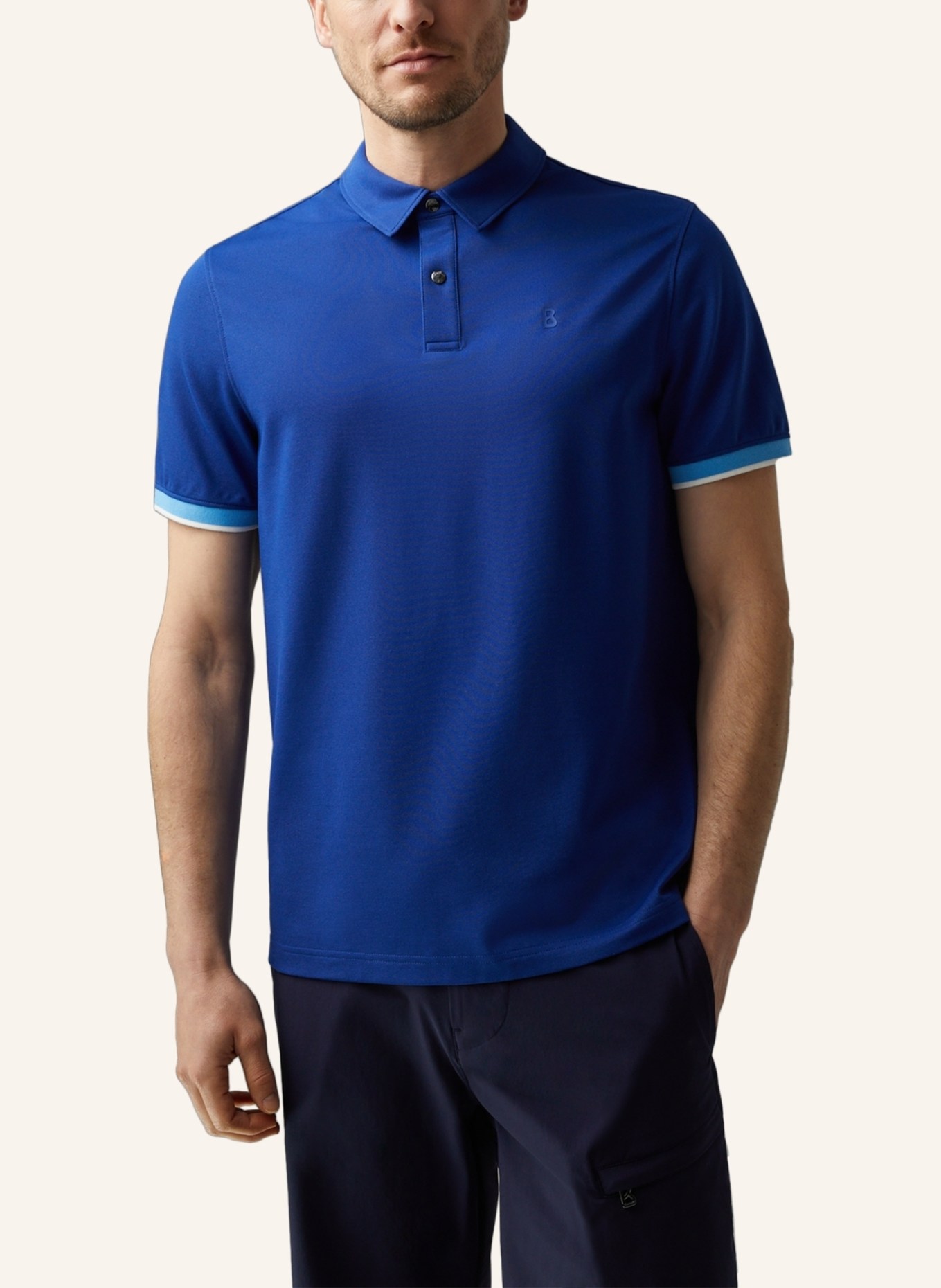 BOGNER Polo-Shirt TIMO-6F, Farbe: BLAU (Bild 5)