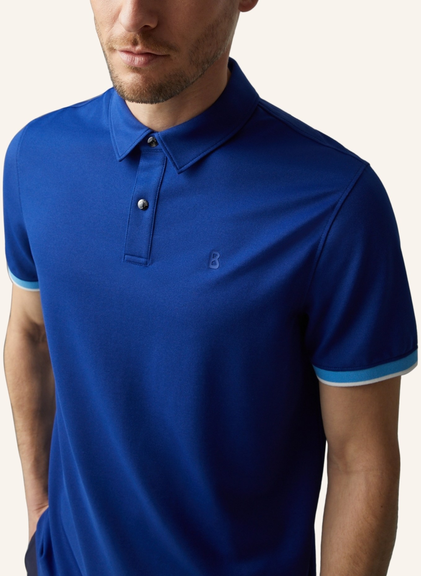 BOGNER Polo-Shirt TIMO-6F, Farbe: BLAU (Bild 4)