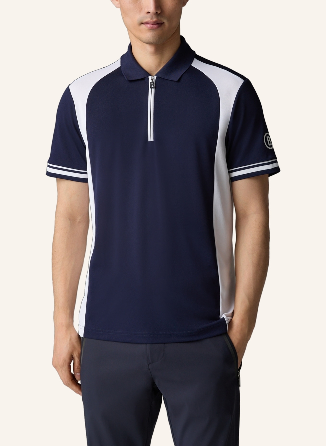 BOGNER Polo-Shirt BARNEY, Farbe: DUNKELBLAU/ WEISS (Bild 5)