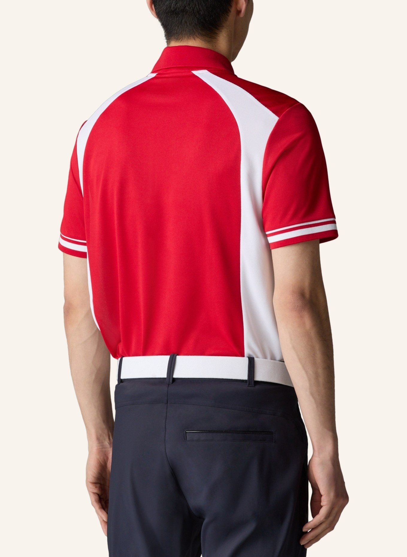 BOGNER Polo-Shirt BARNEY, Farbe: ROT/ WEISS (Bild 3)