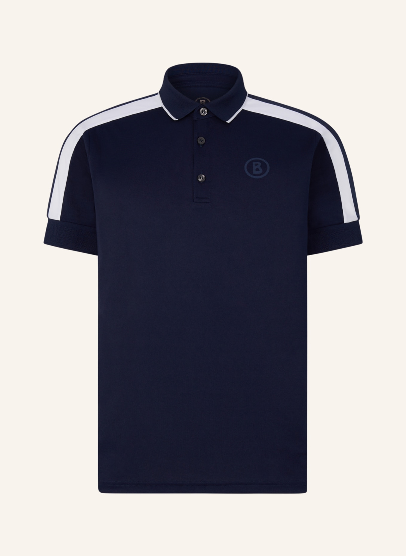 BOGNER Polo-Shirt CLAUDIUS, Farbe: DUNKELBLAU/ WEISS (Bild 1)