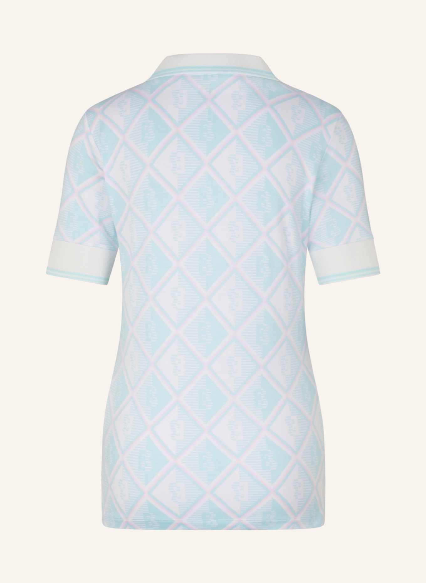 BOGNER Polo-Shirt ELONIE, Farbe: HELLBLAU/ WEISS/ ROSA (Bild 2)