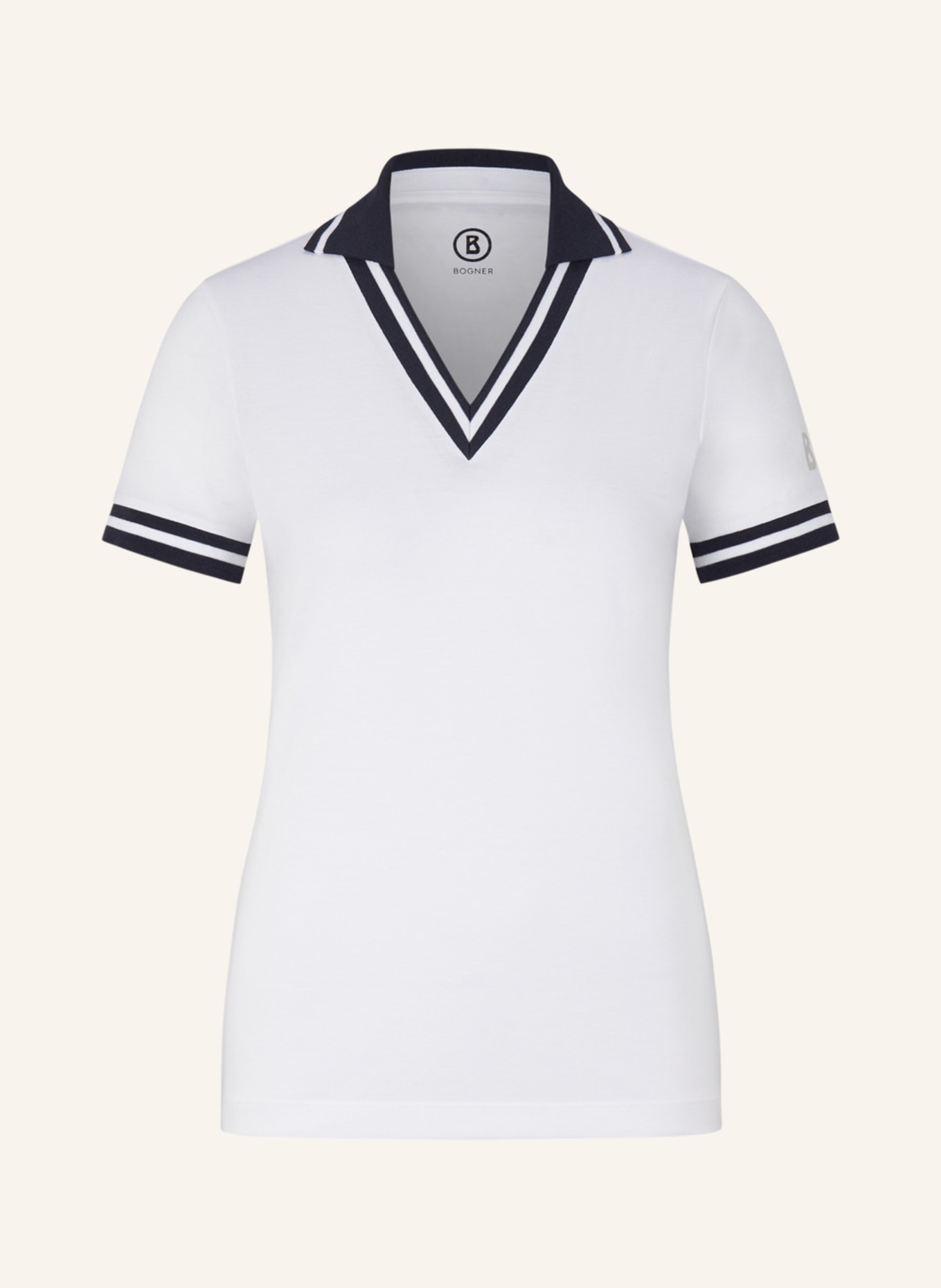 BOGNER Polo-Shirt LYDIA, Farbe: WEISS (Bild 1)