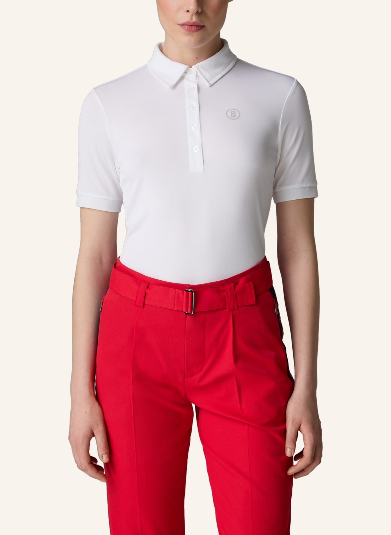 BOGNER Polo-Shirt DANIELLE, Farbe: WEISS (Bild 5)