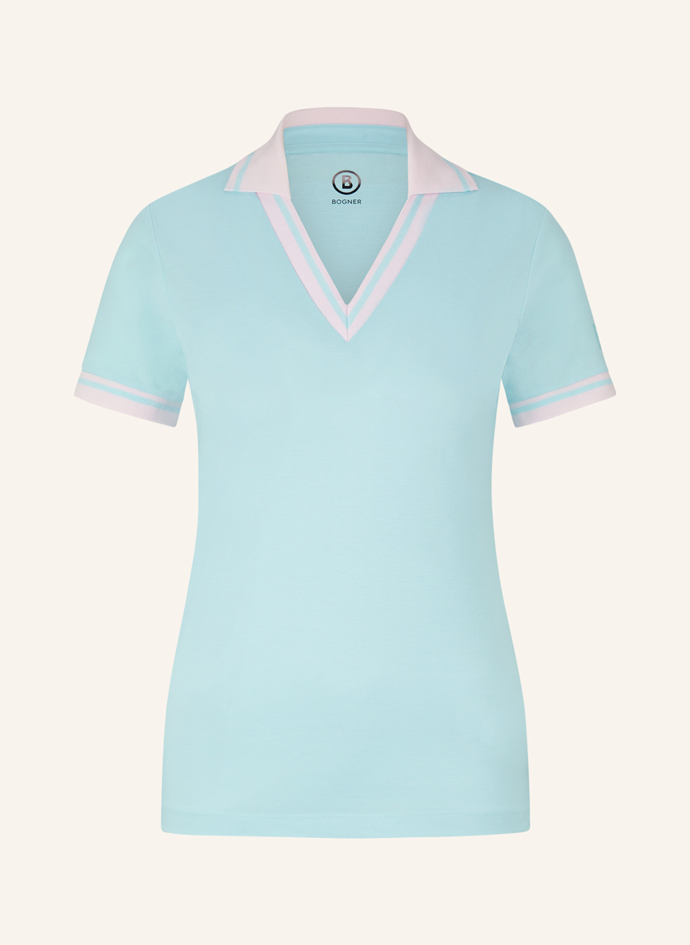 BOGNER Polo-Shirt LYDIA, Farbe: HELLBLAU (Bild 1)