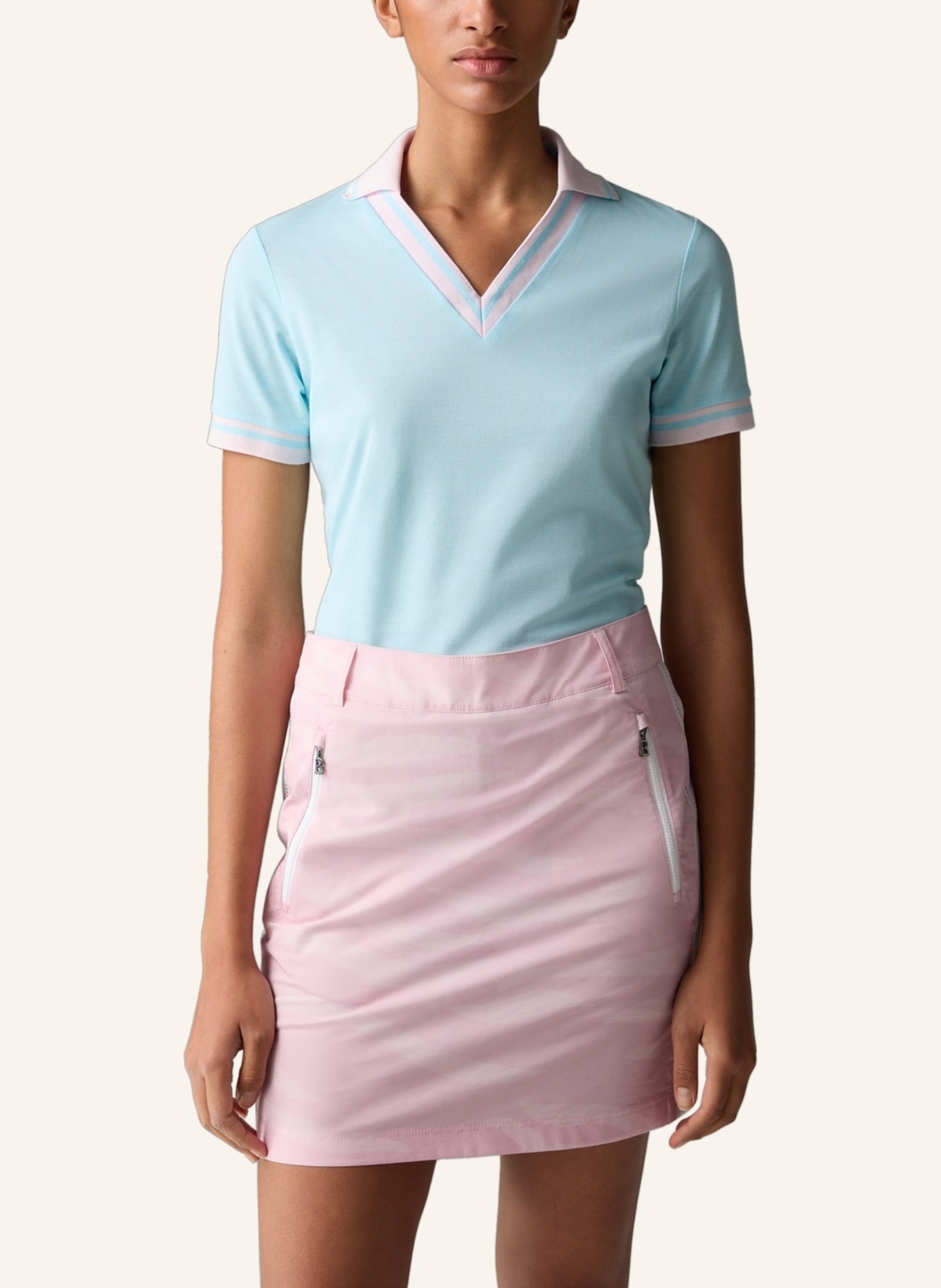 BOGNER Polo-Shirt LYDIA, Farbe: HELLBLAU (Bild 6)