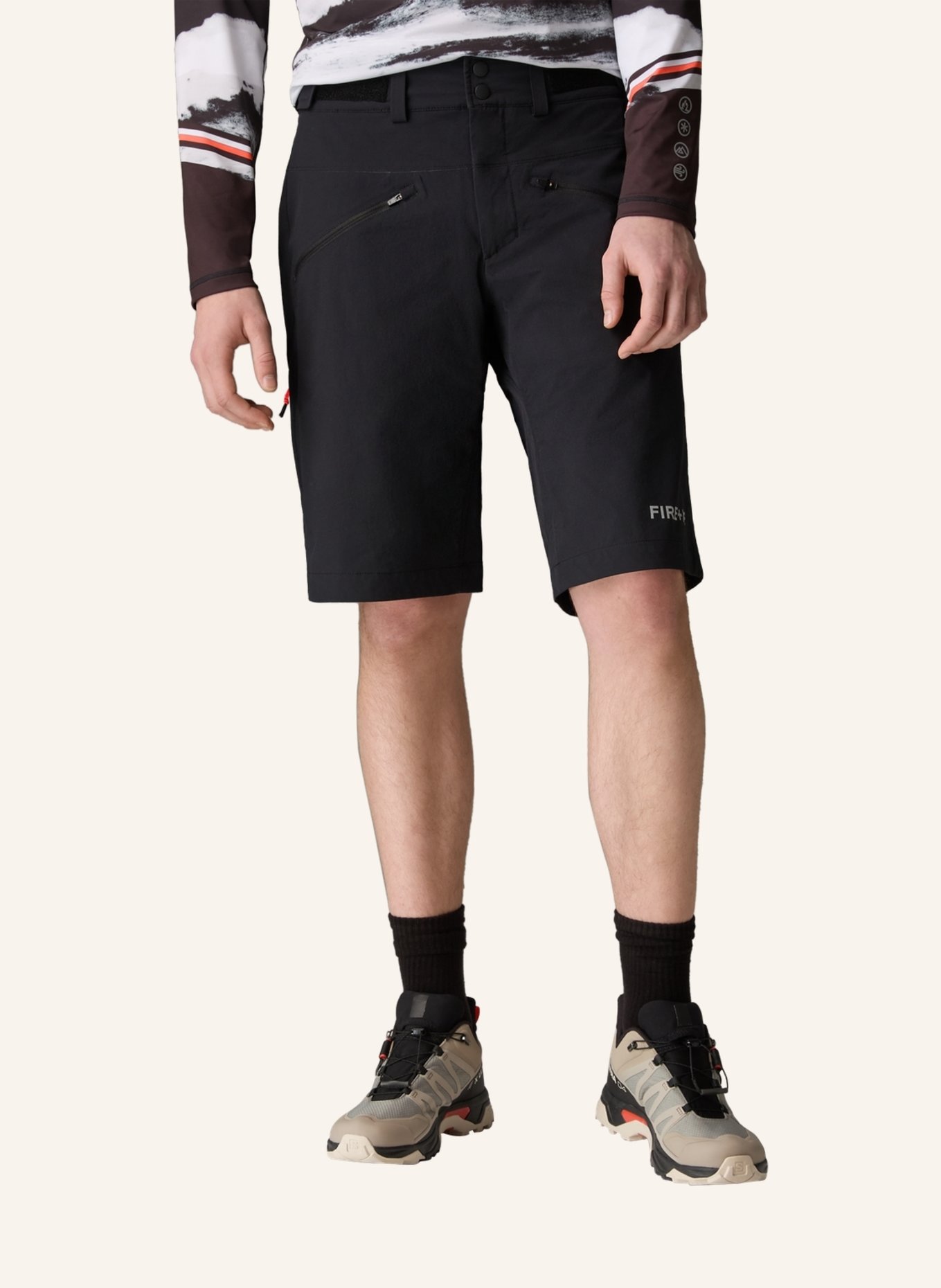 FIRE+ICE Shorts CEWAN, Farbe: SCHWARZ (Bild 6)