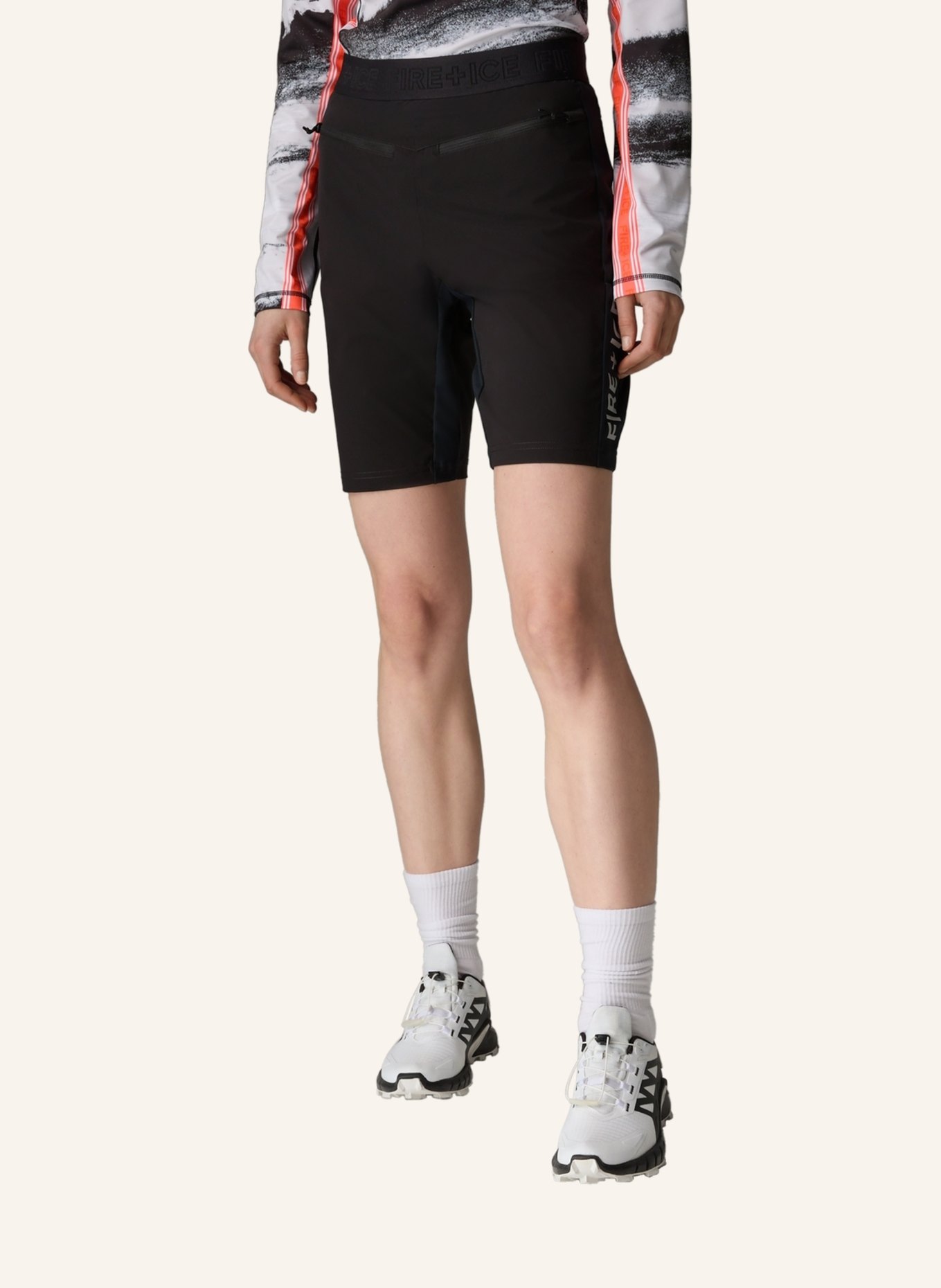 FIRE+ICE Shorts AFRA, Farbe: SCHWARZ (Bild 6)