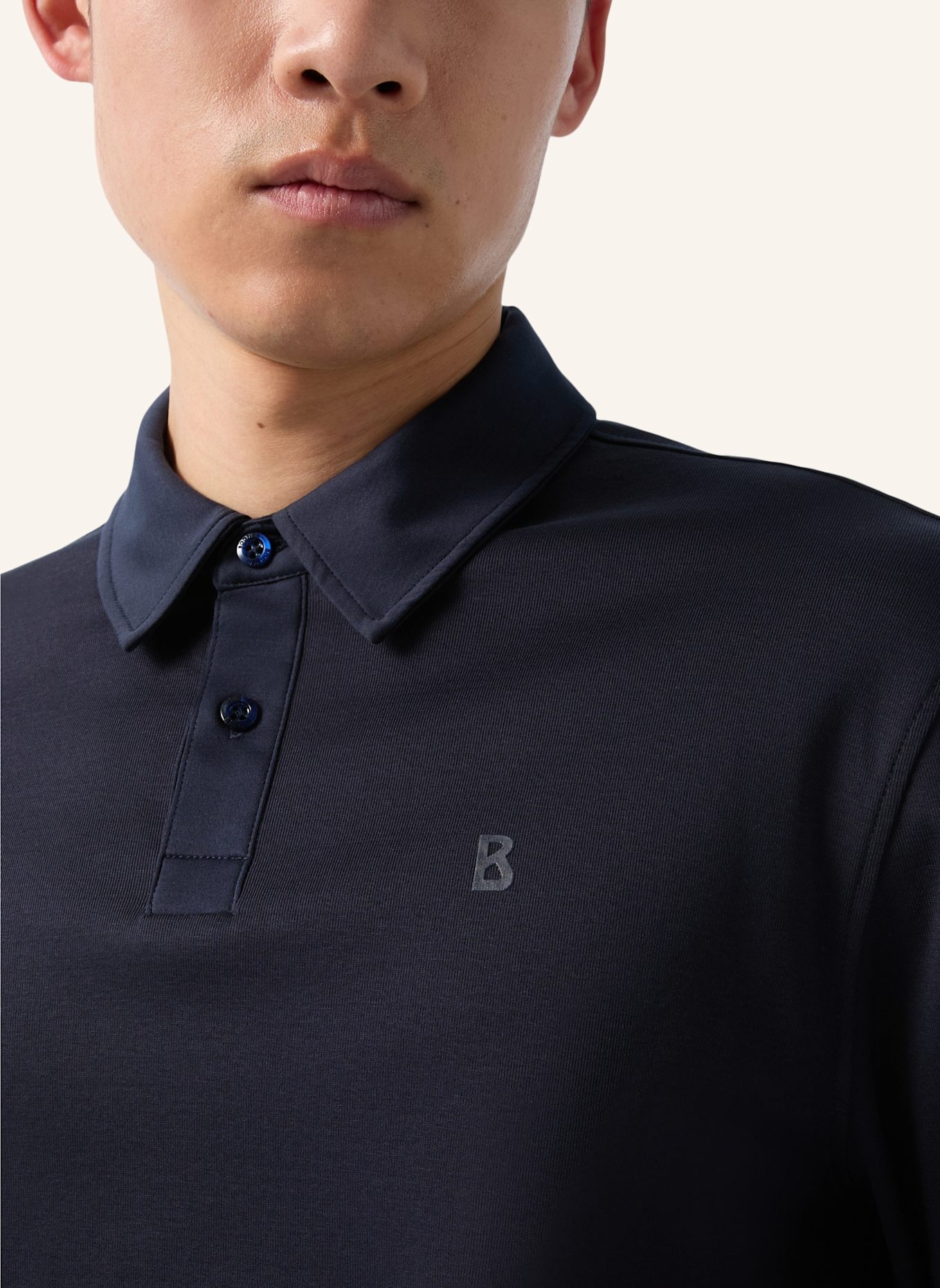 BOGNER Longsleeve: DUNKELBLAU