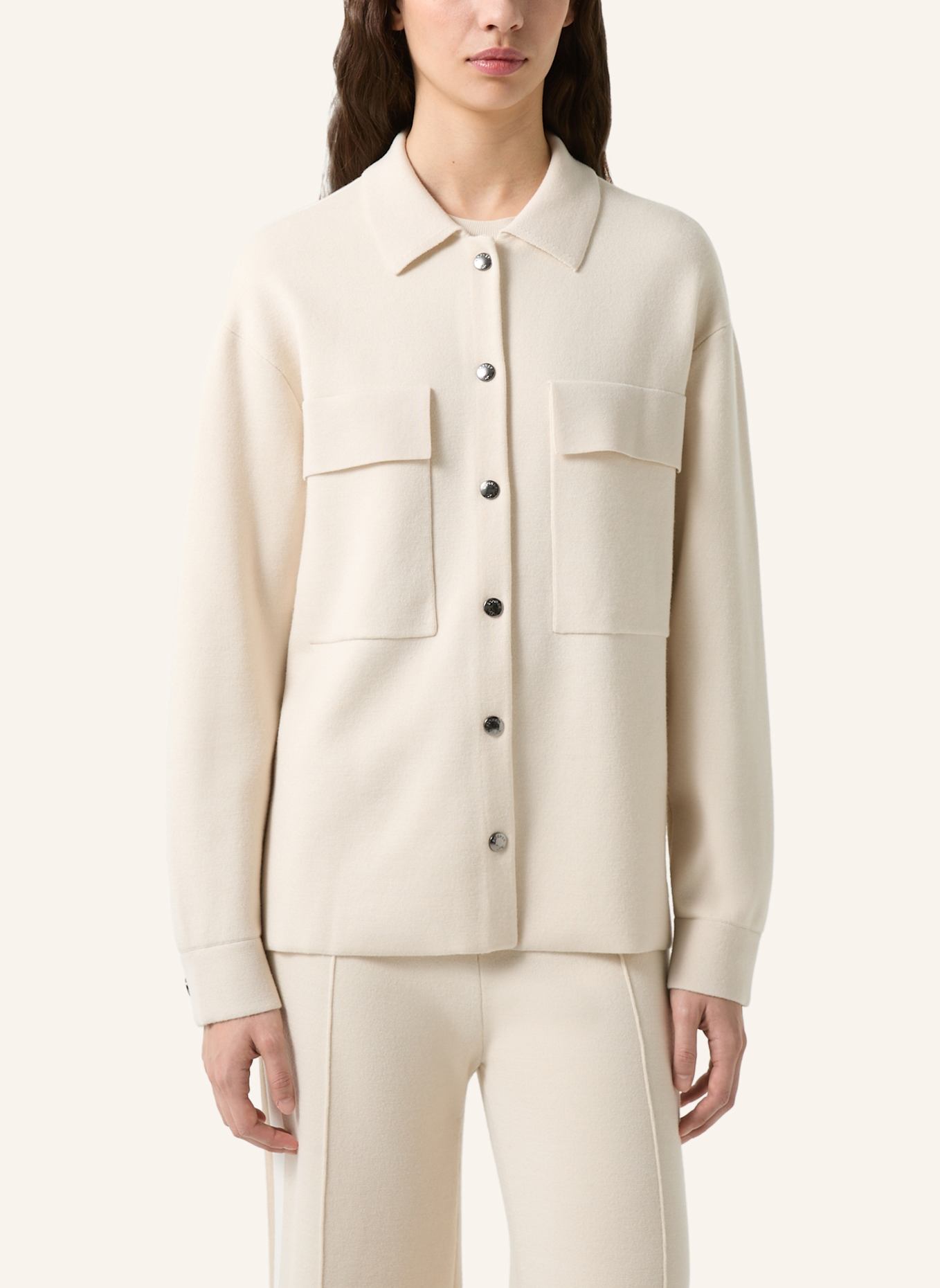 BOGNER Strickjacke: CREME