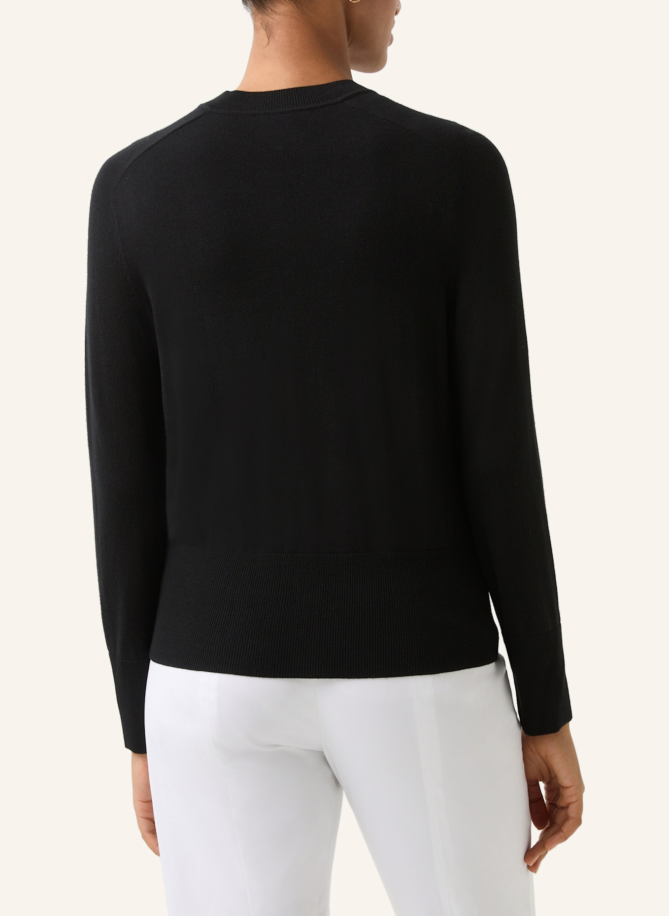 BOGNER Strickjacke ILMA: SCHWARZ