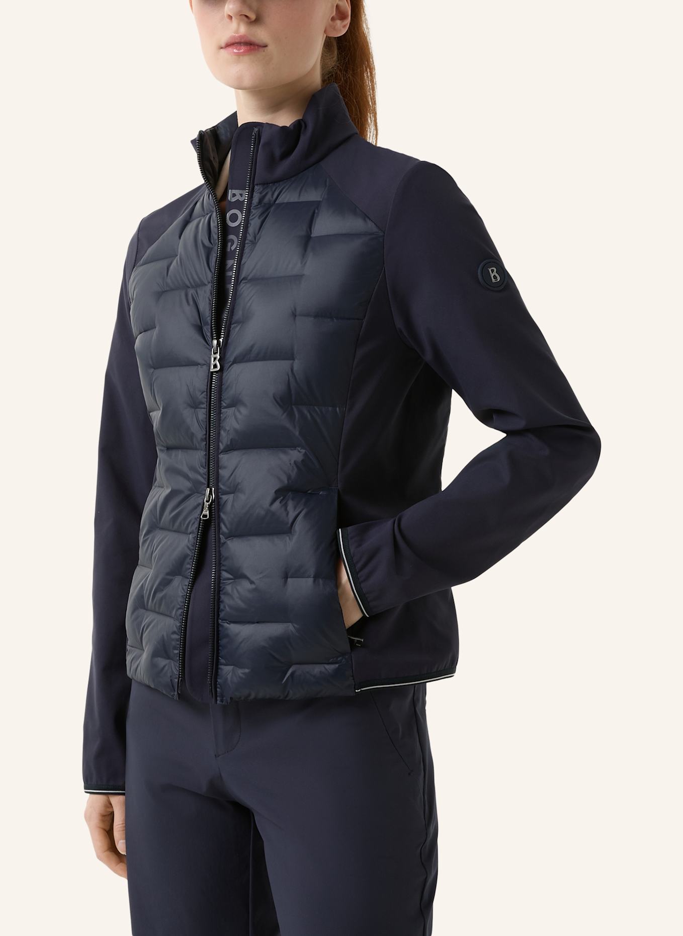 BOGNER Hybrid-Daunenjacke LORIA: DUNKELBLAU