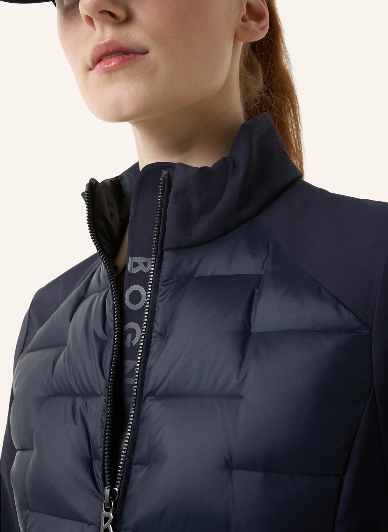 BOGNER Hybrid-Daunenjacke LORIA: DUNKELBLAU