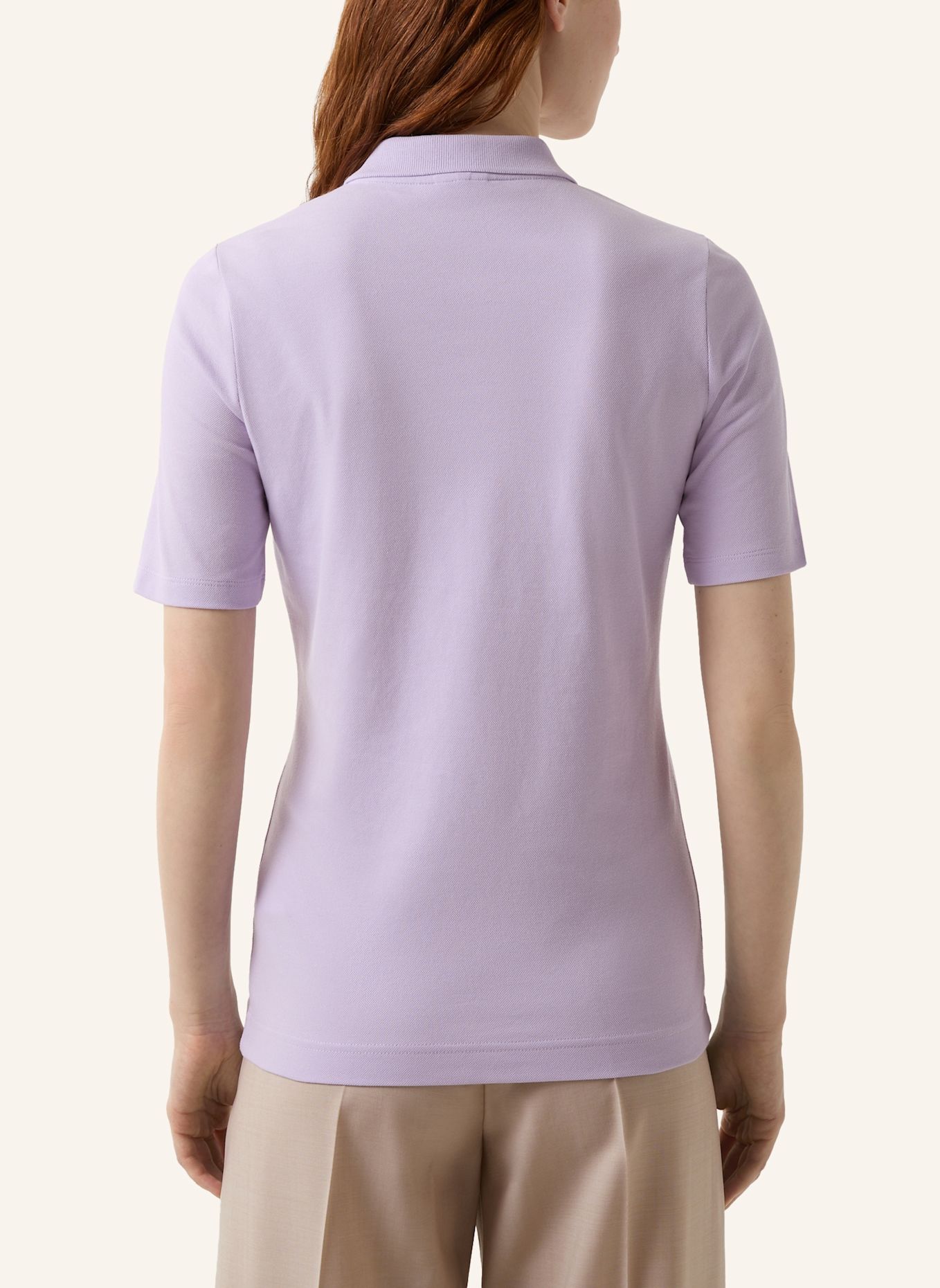 BOGNER Piqué-Poloshirt MALIKA: LILA