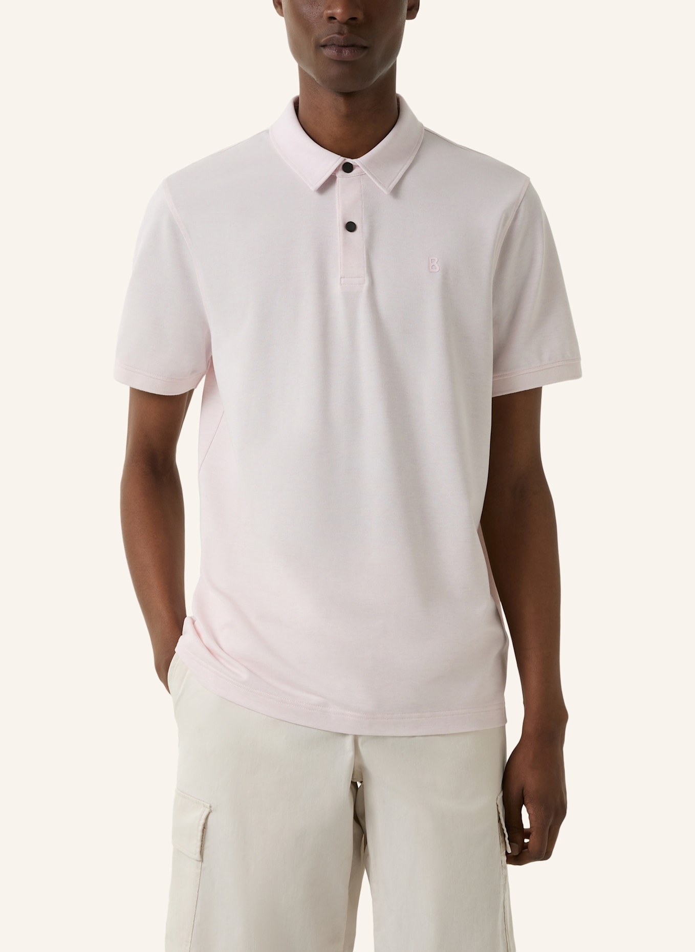 BOGNER Piqué-Poloshirt TIMO Regular Fit: HELLROSA