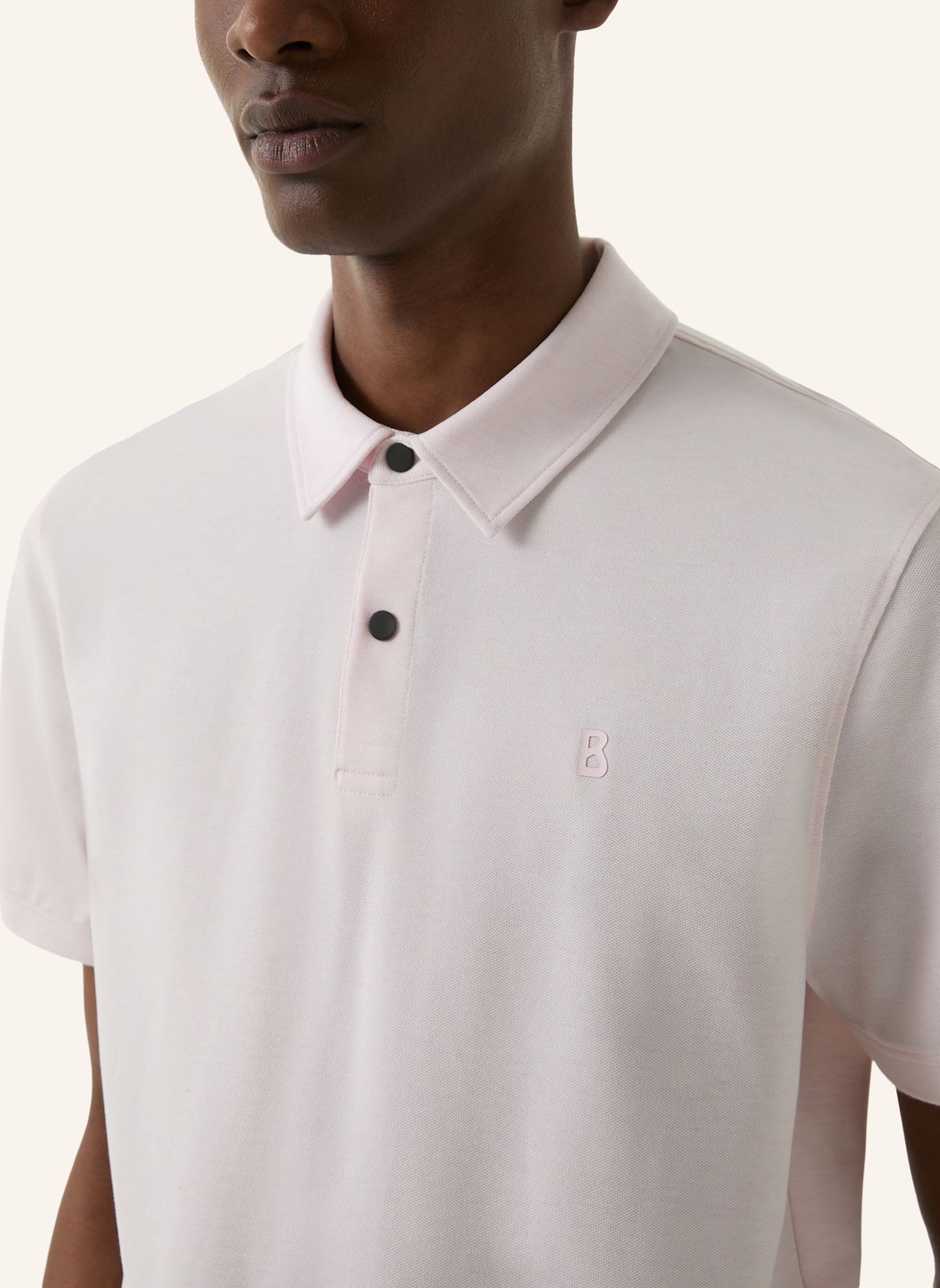 BOGNER Piqué-Poloshirt TIMO Regular Fit: HELLROSA