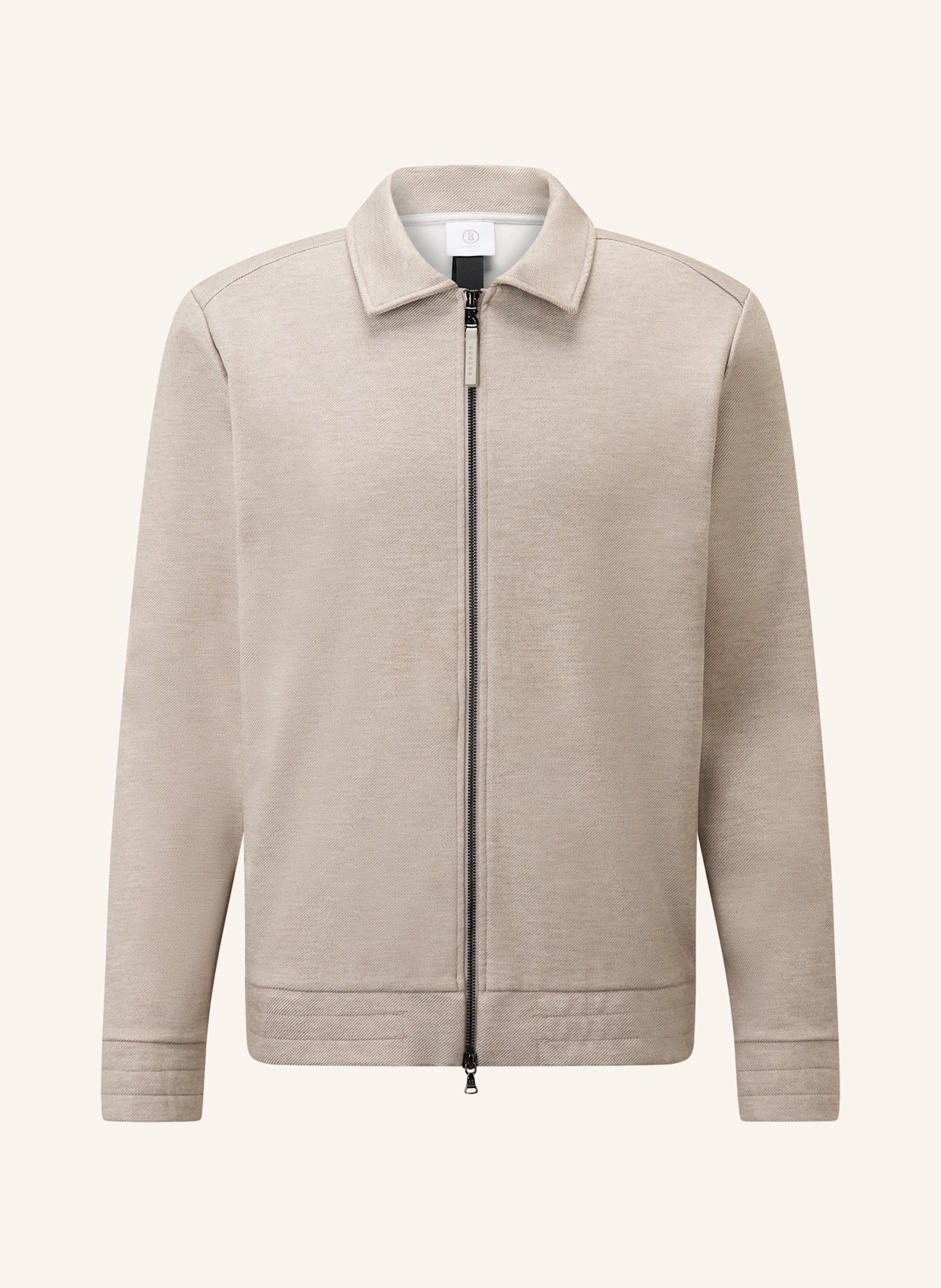 BOGNER Sweatjacke: BEIGE
