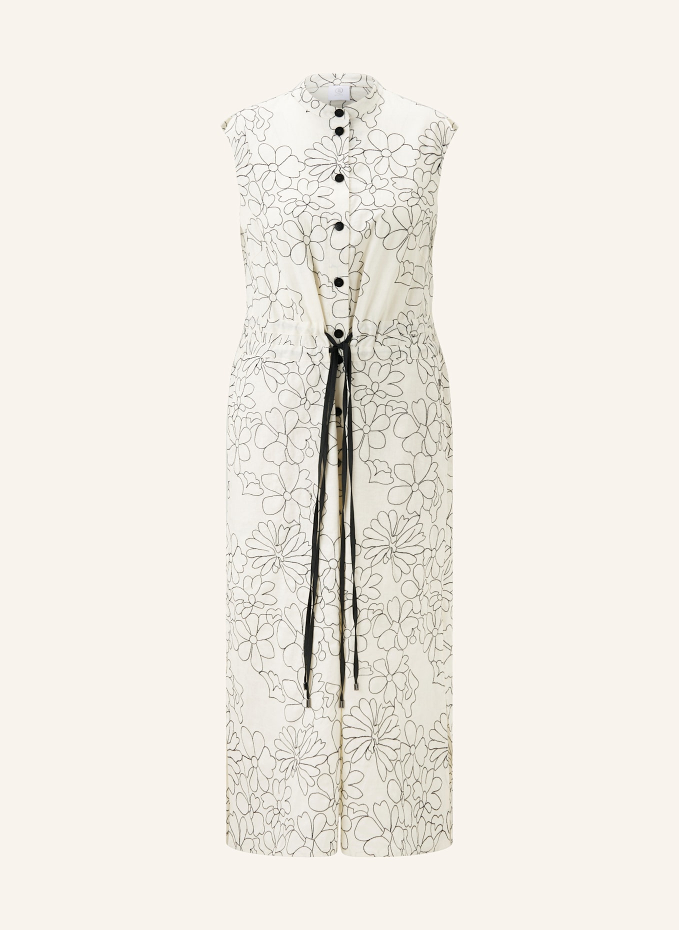 BOGNER Hemdblusenkleid CECILE und Leinen: WEISS