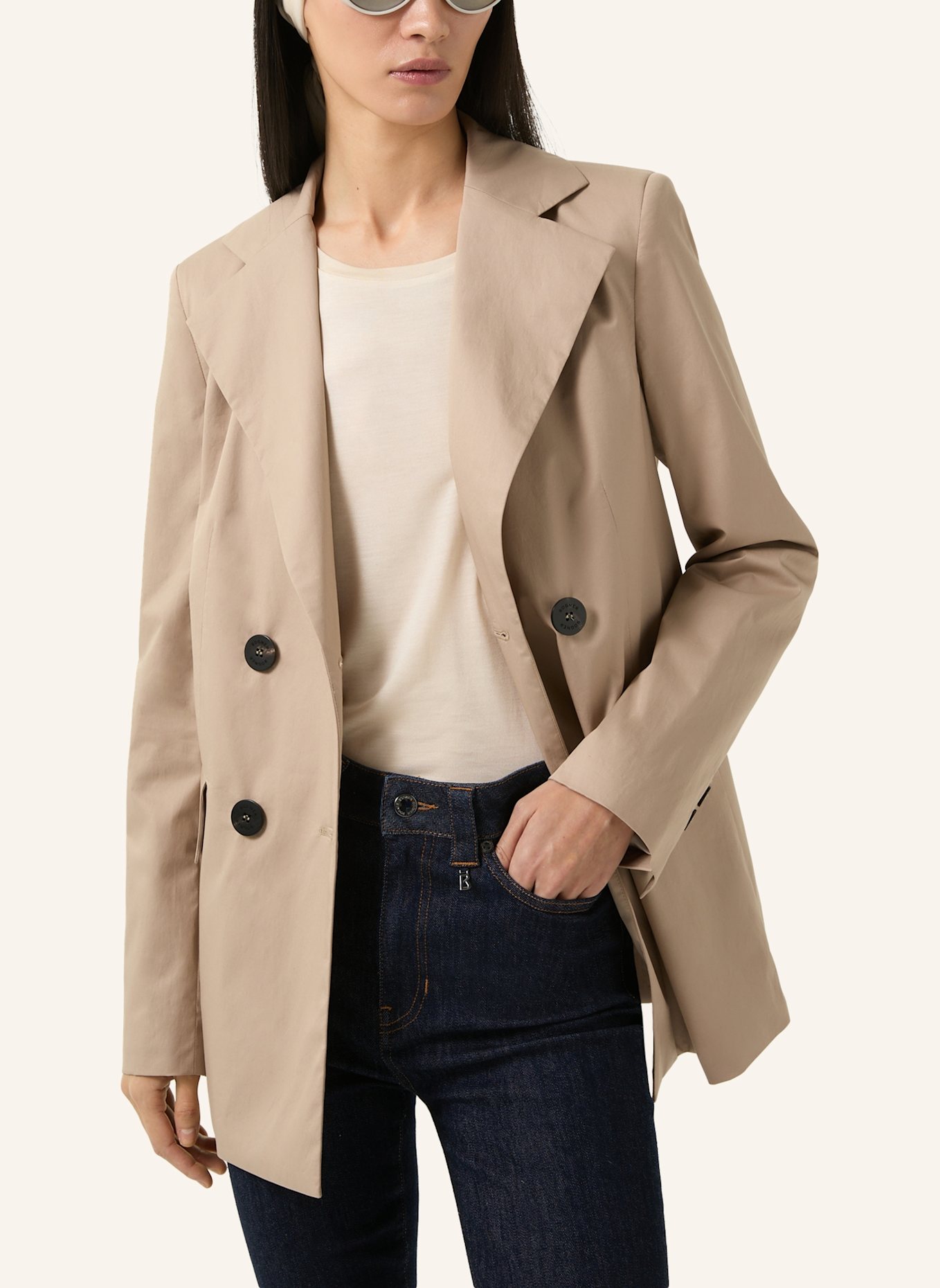 BOGNER Blazer: BEIGE