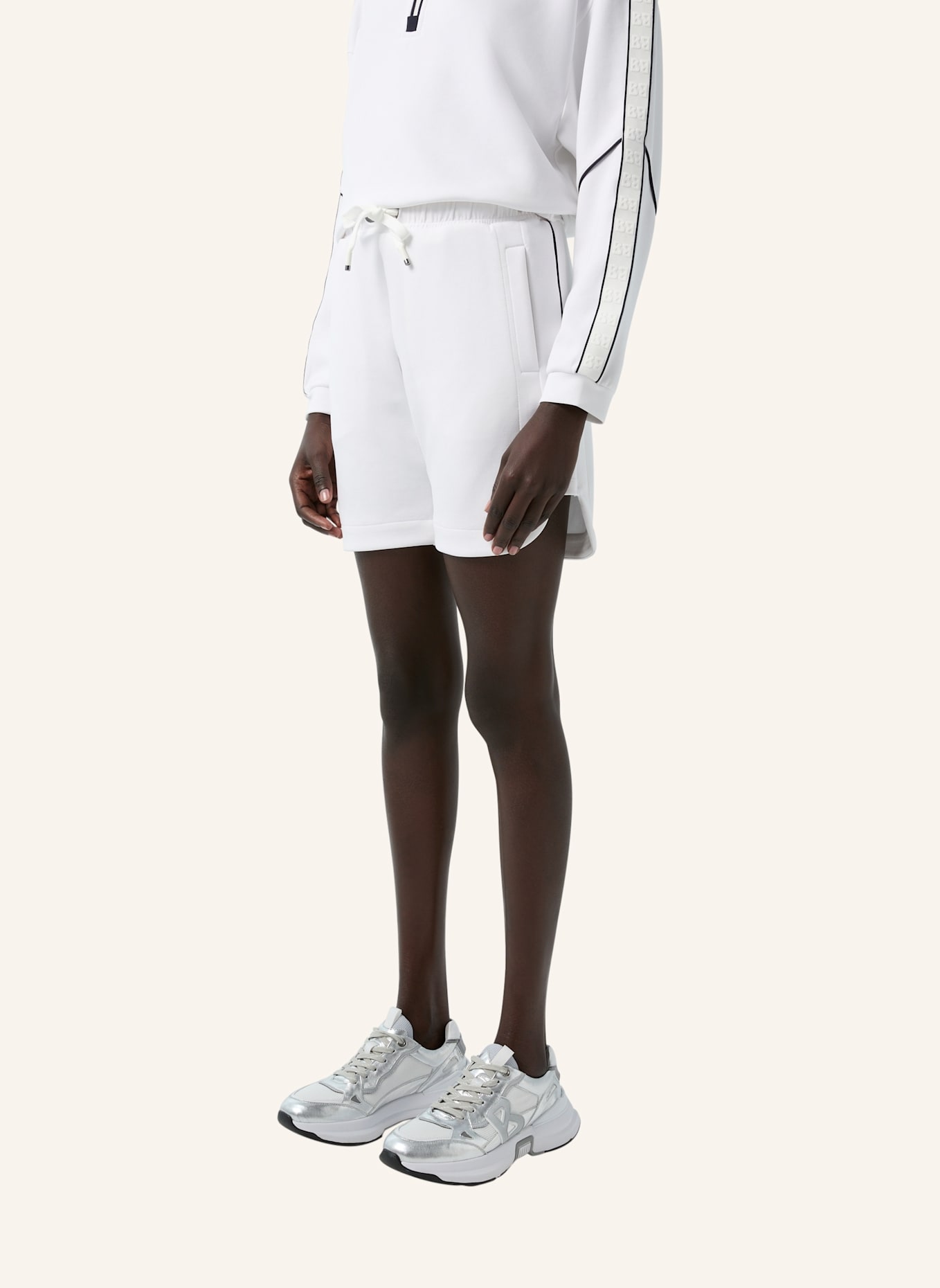 BOGNER Sweatshorts BLUE: WEISS