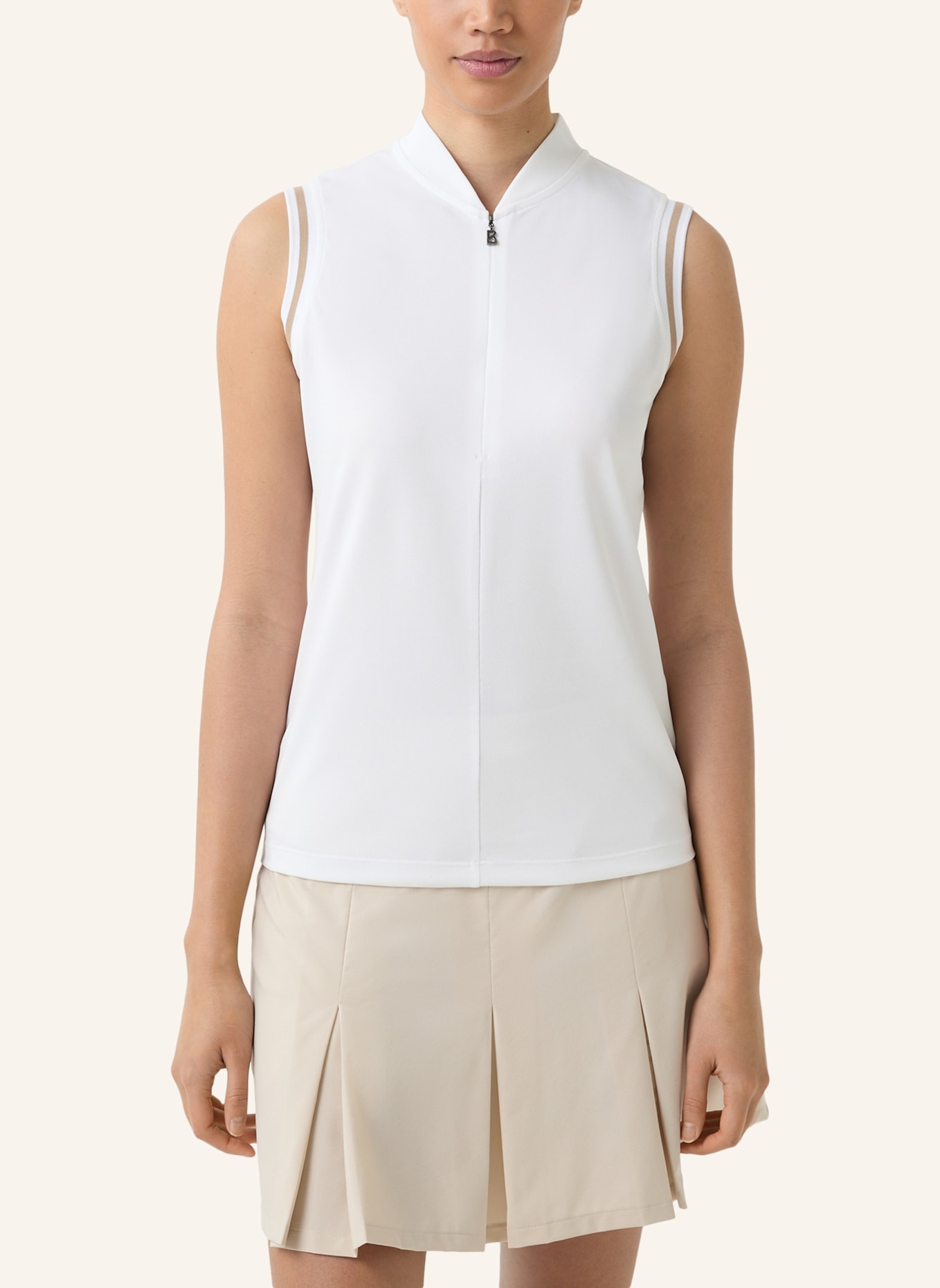 BOGNER Funktions-Poloshirt EVI: WEISS