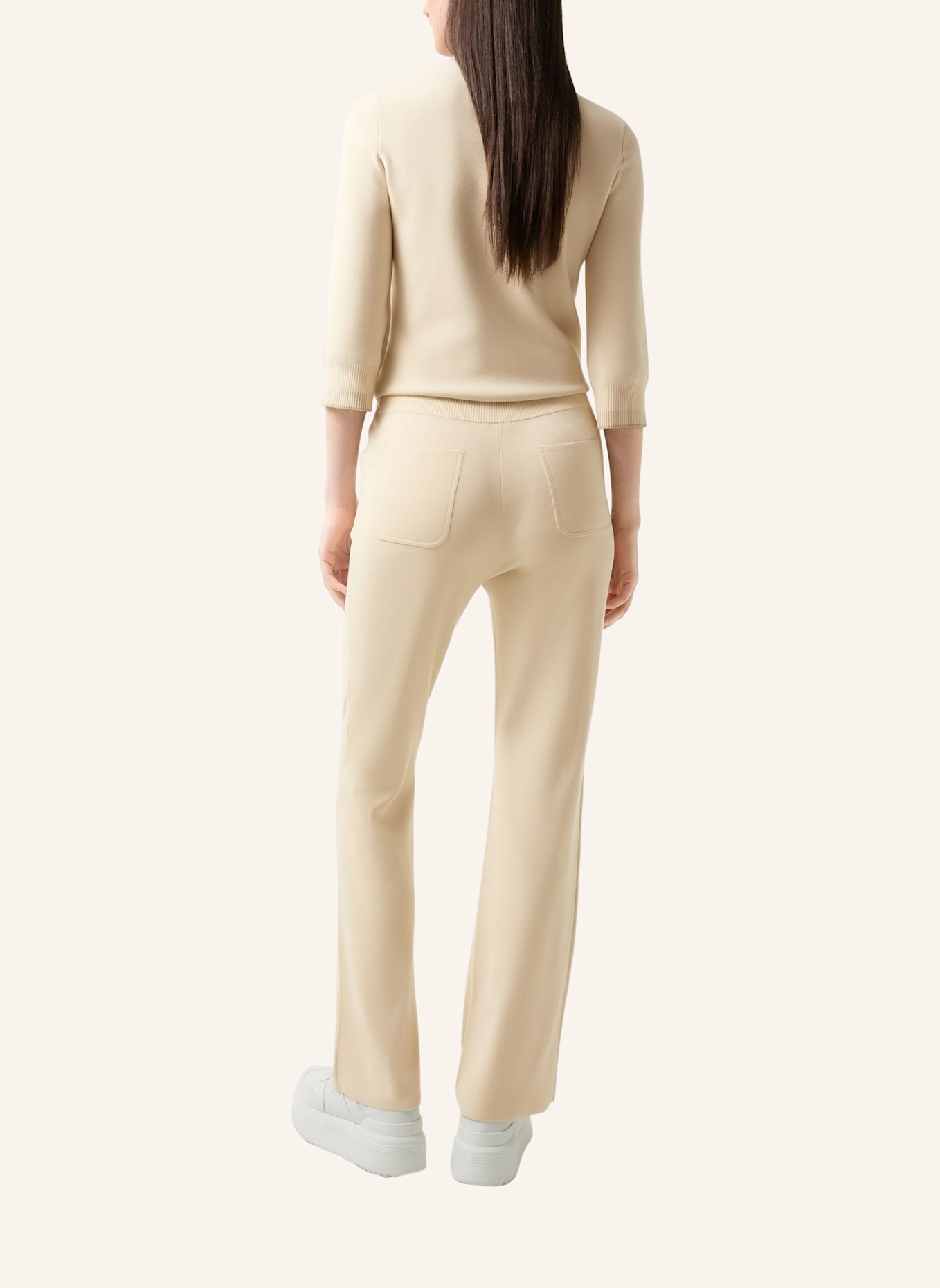 BOGNER Strickhose: CREME