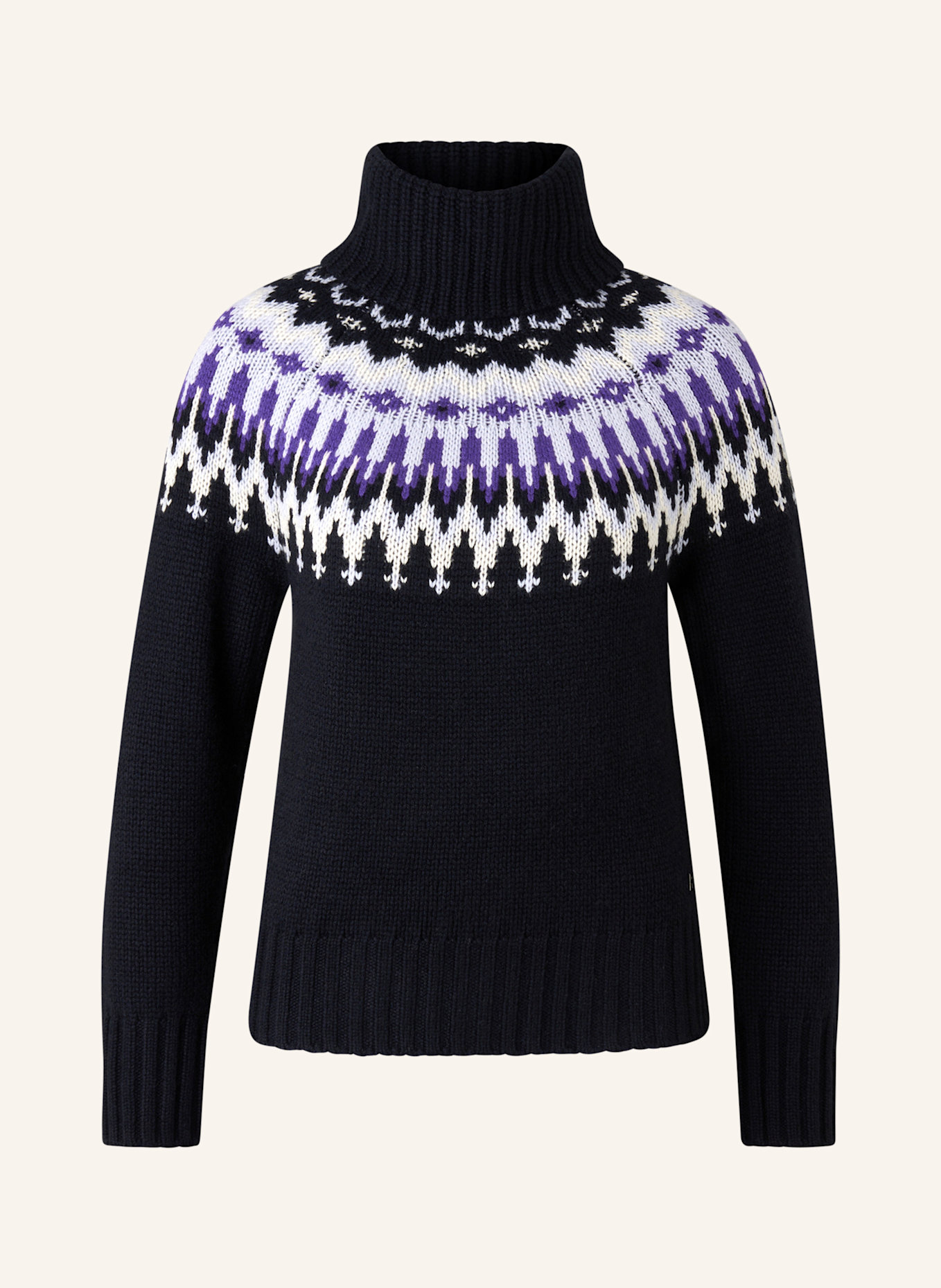 BOGNER Rollkragenpullover INGRID-1 aus Cashmere: BLAU