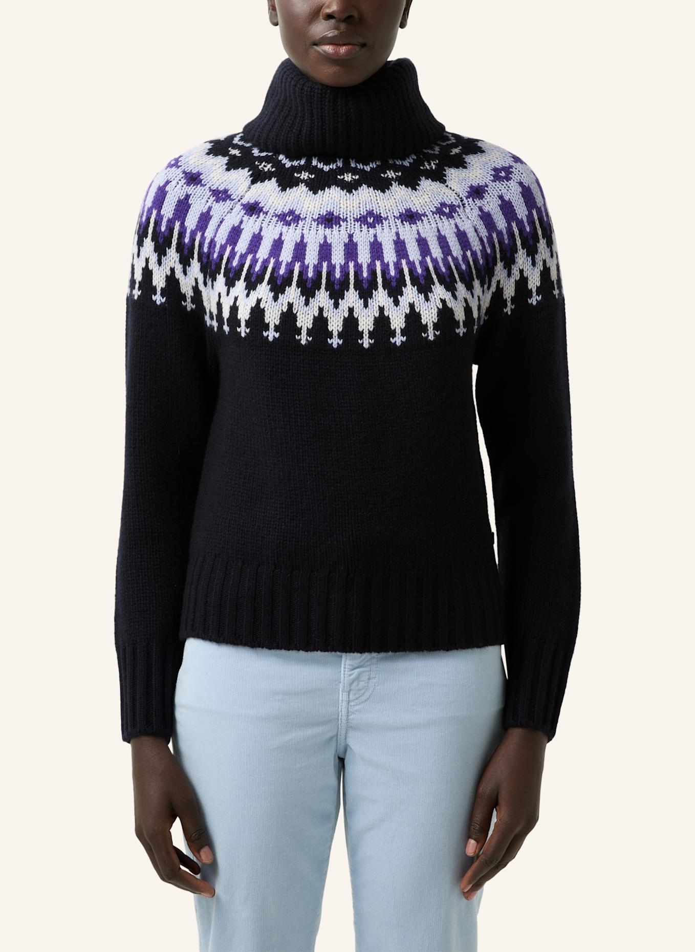 BOGNER Rollkragenpullover INGRID-1 aus Cashmere: BLAU