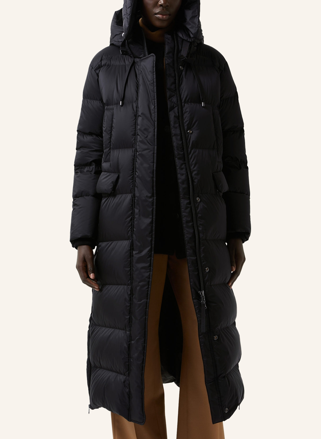 BOGNER Daunenmantel: SCHWARZ