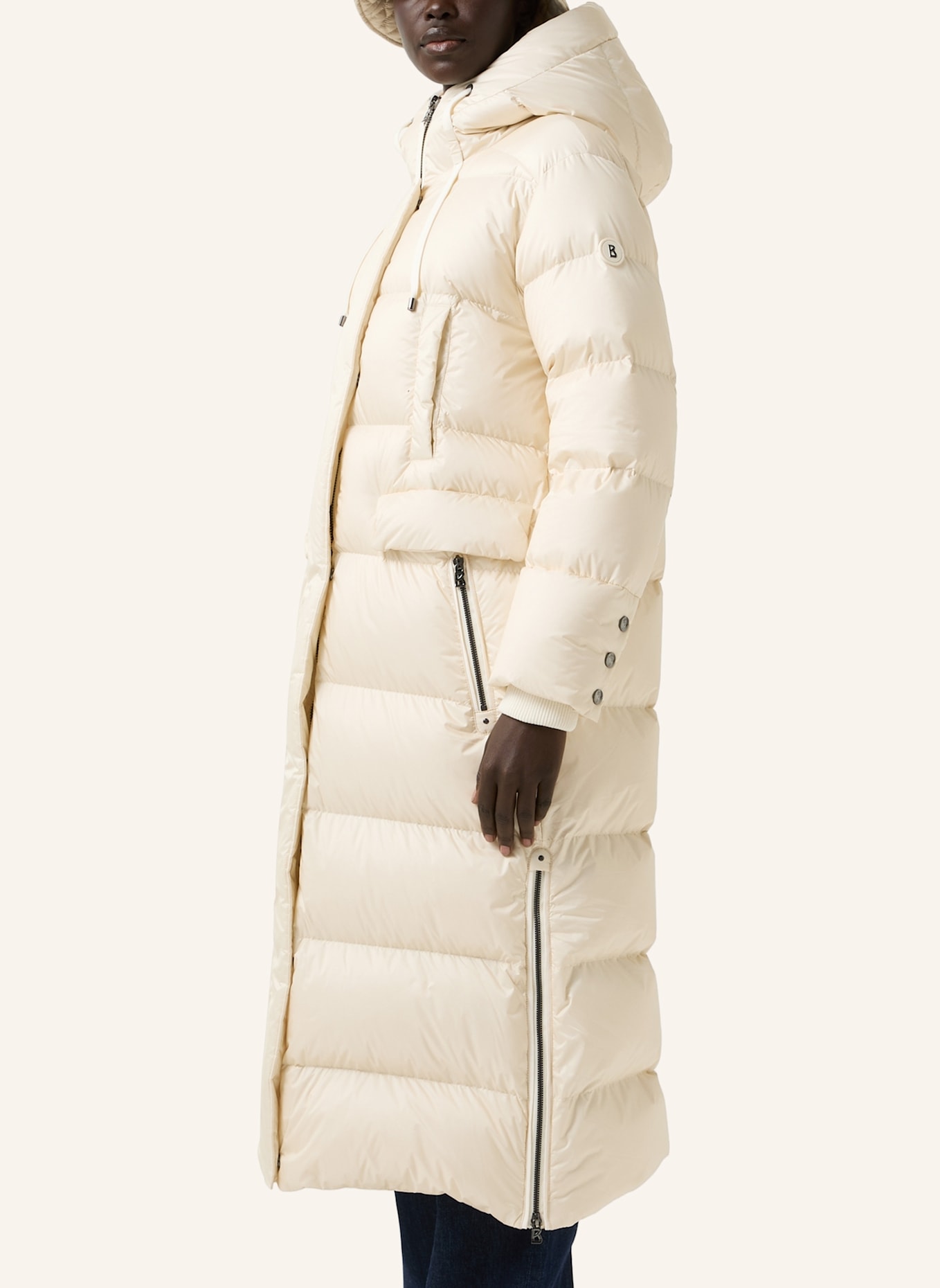 BOGNER Daunenmantel: CREME