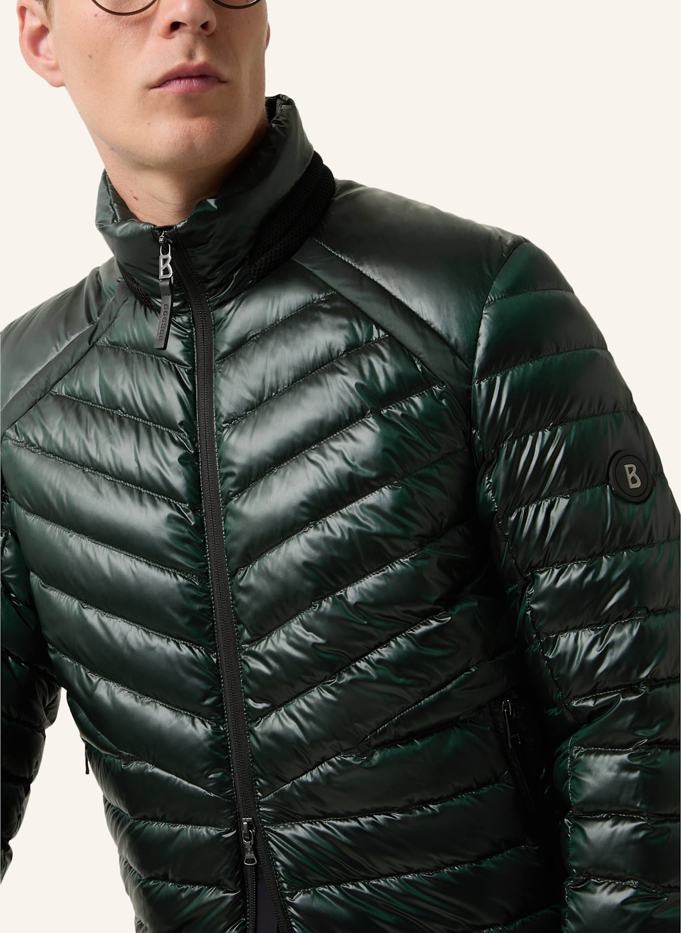 BOGNER Steppjacke: DUNKELGRÜN